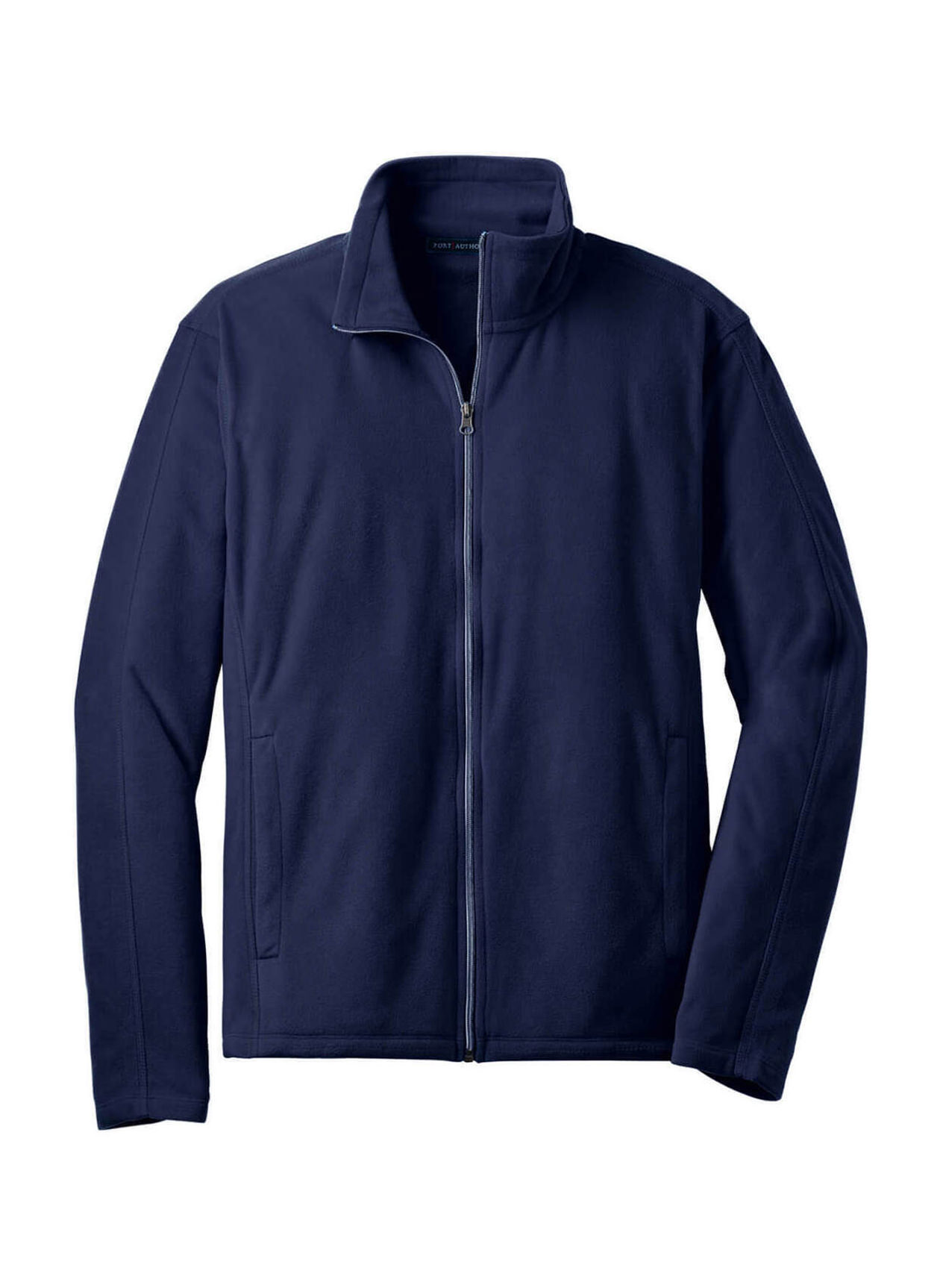Branded Port Authority Men's True Navy Microfleece Jacket