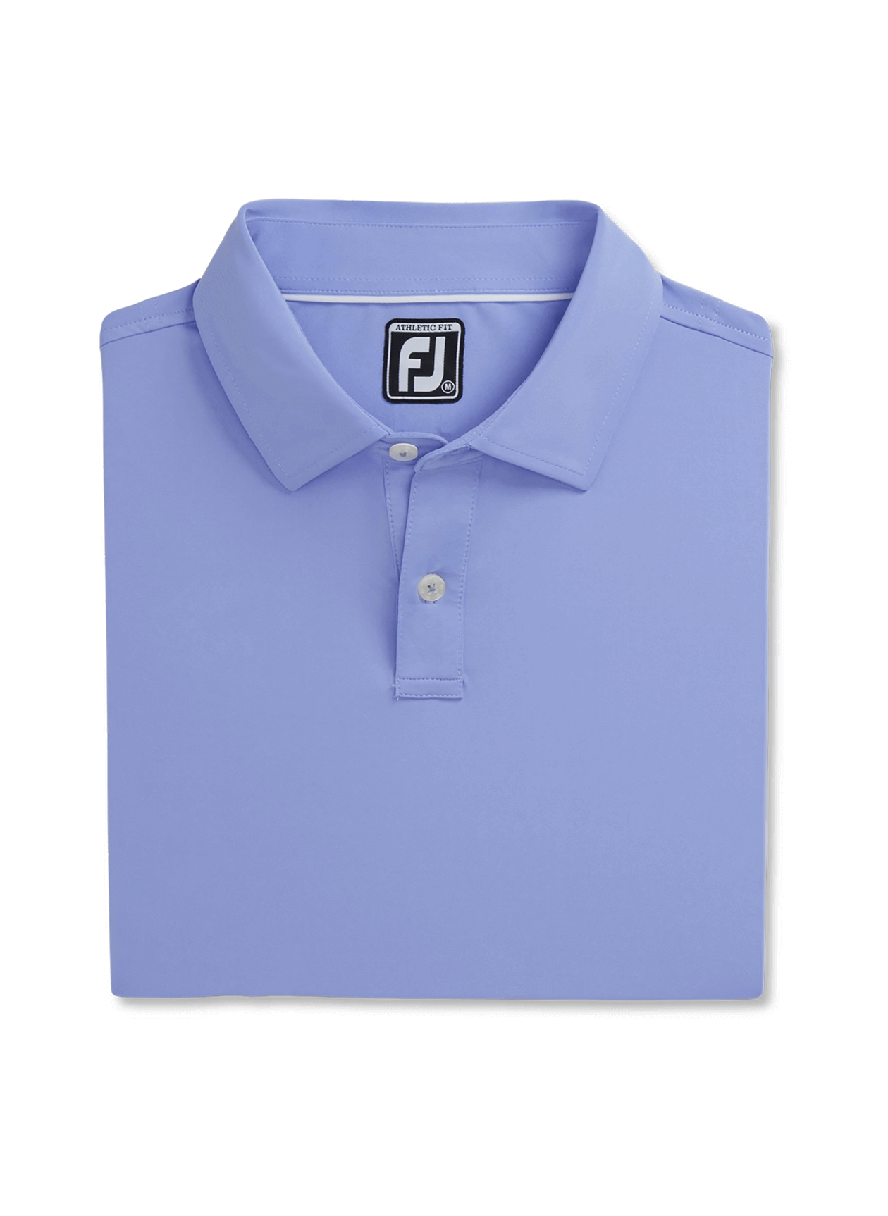FootJoy Men's Blue Violet Solid Lisle Polo