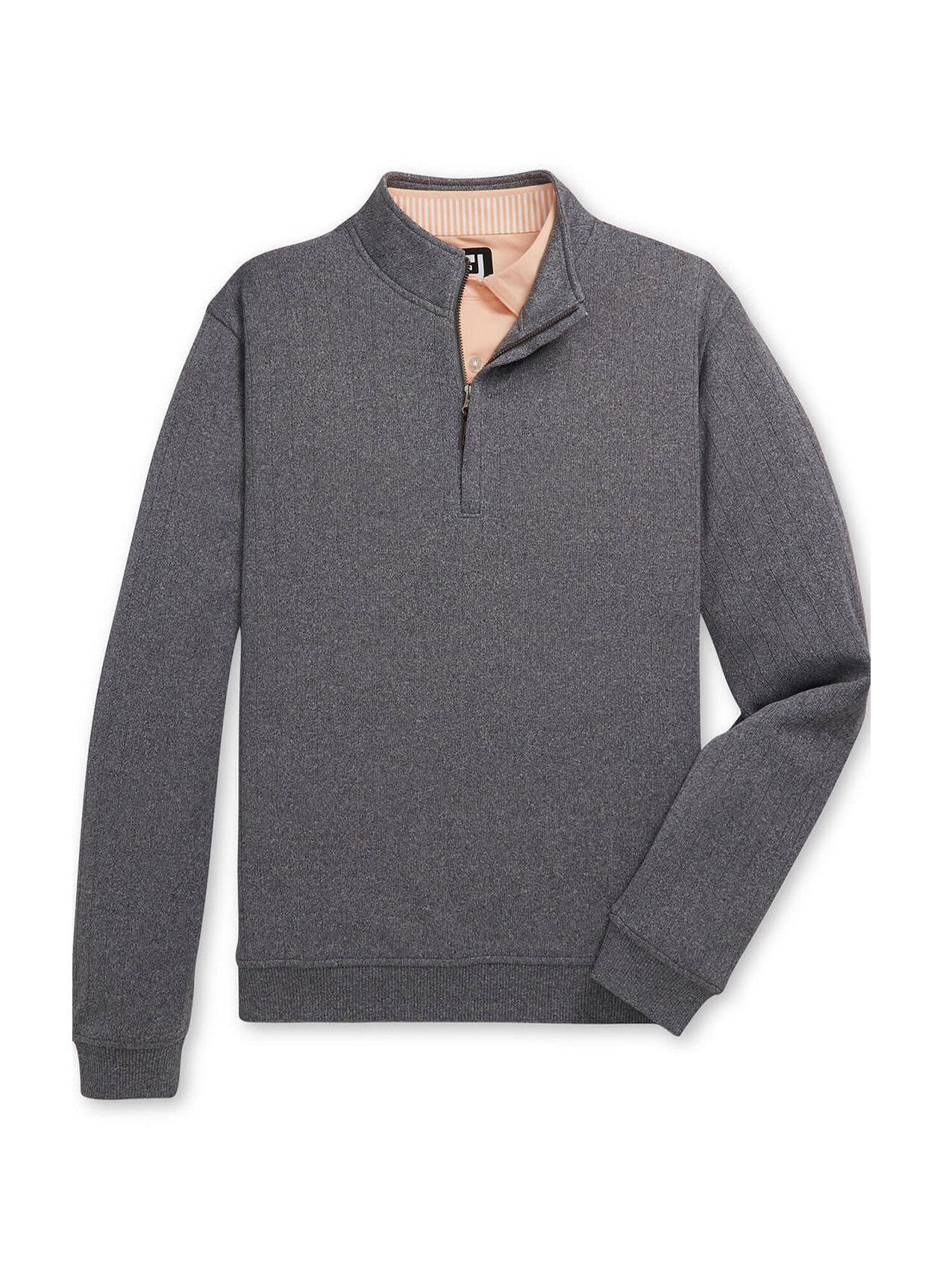 Footjoy drop needle shop half zip pullover