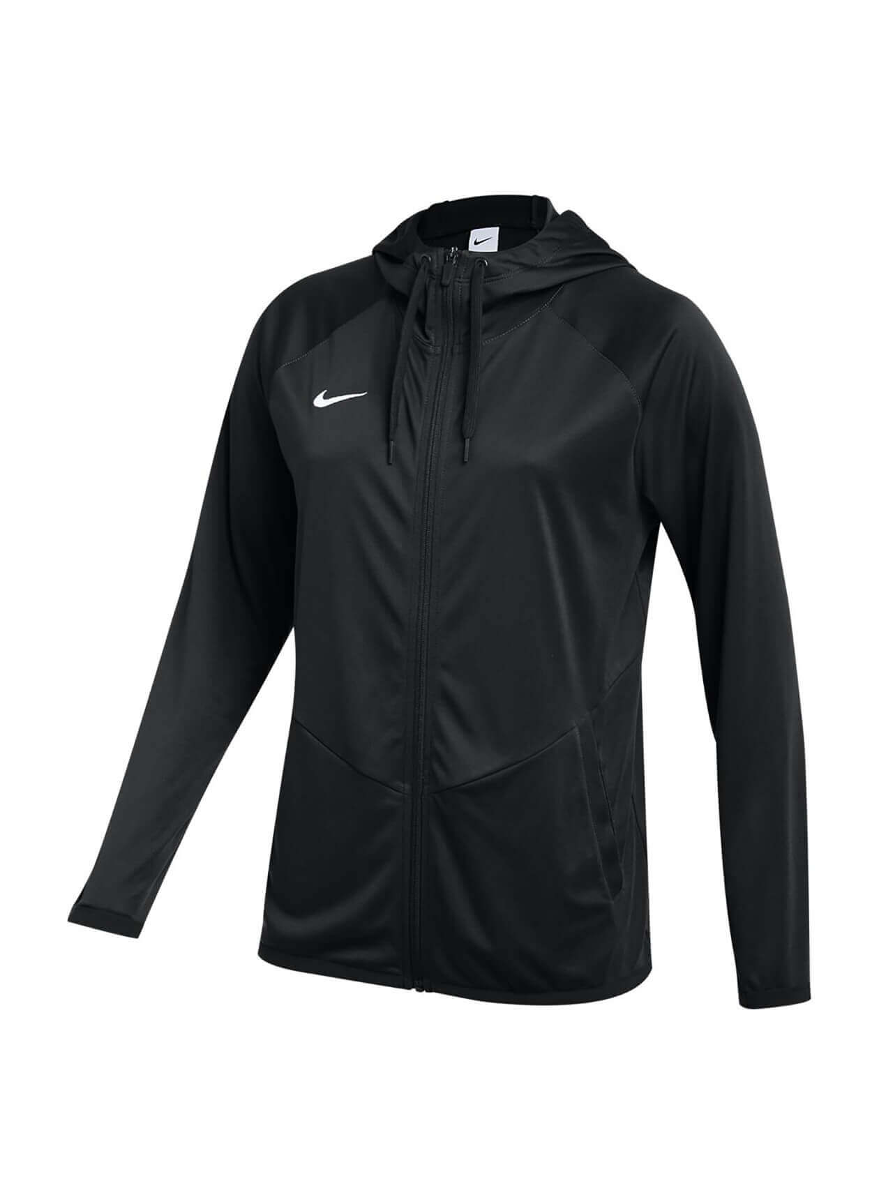 Nike Women's Black Relentless Hooded Jacket