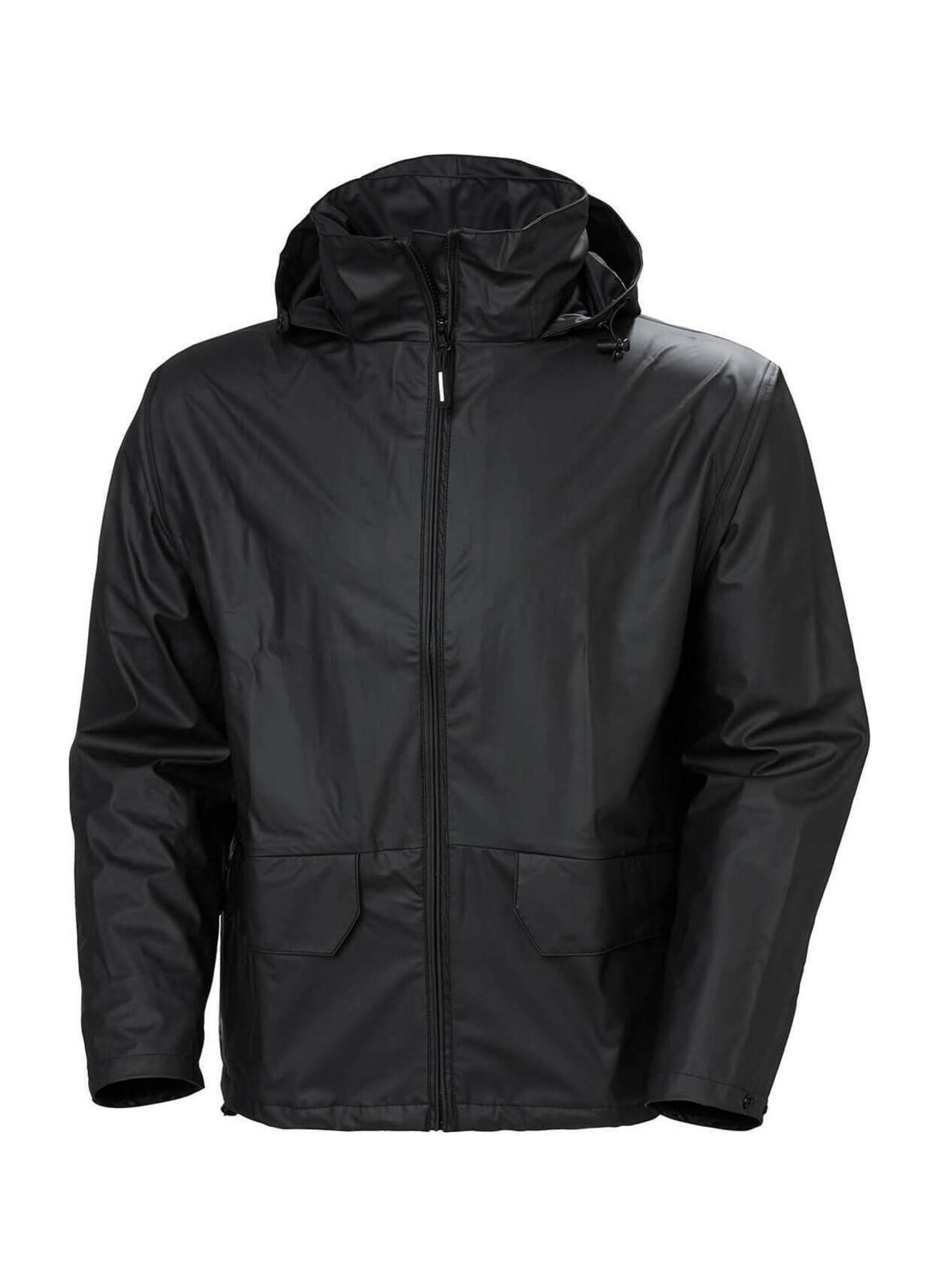 Corporate Helly Hansen Men's Black Voss Waterproof Rain Jacket | Custom ...