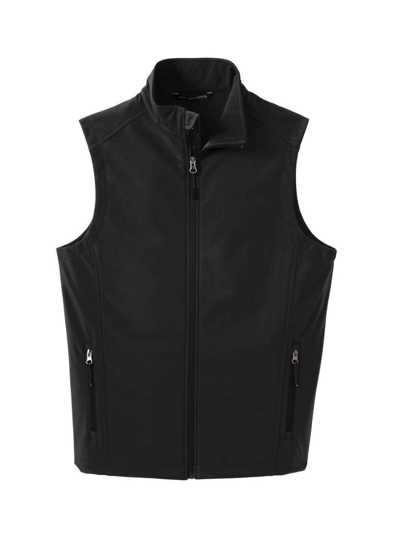 Port Authority Men's Black Core Soft Shell Vest | Custom Vest