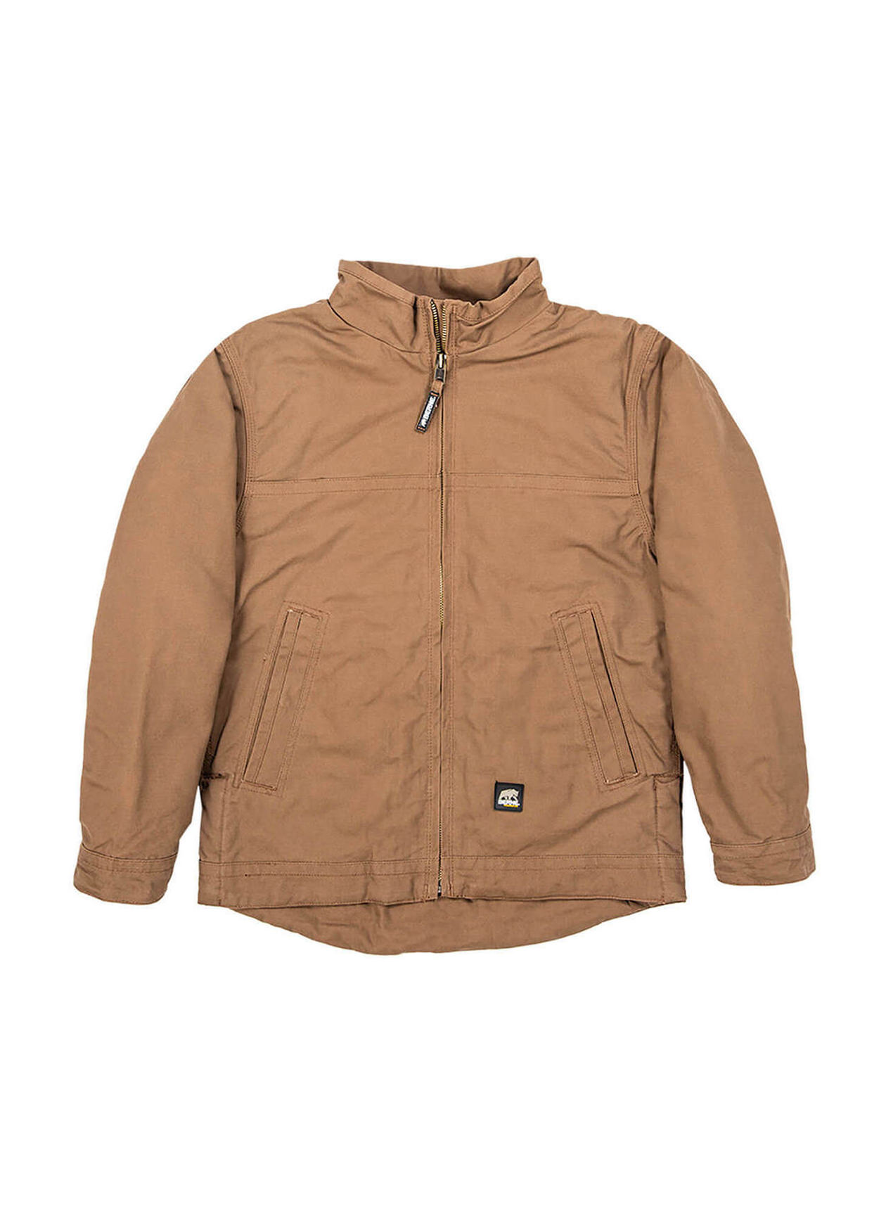 Berne Men's Driftwood Flagstone Flannel-Lined Duck Jacket