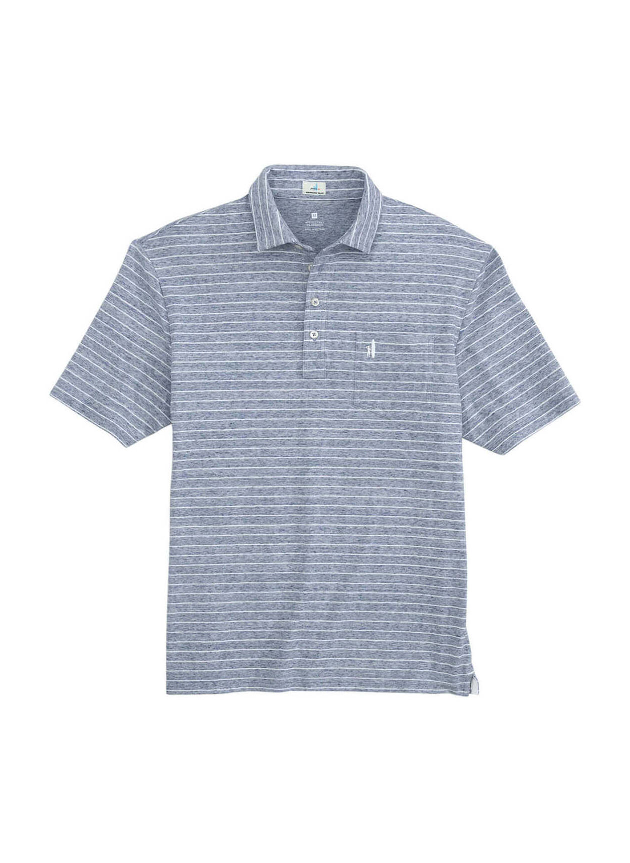 Company Johnnie-O Men's Indigo Neese Striped Polo | Custom Polos