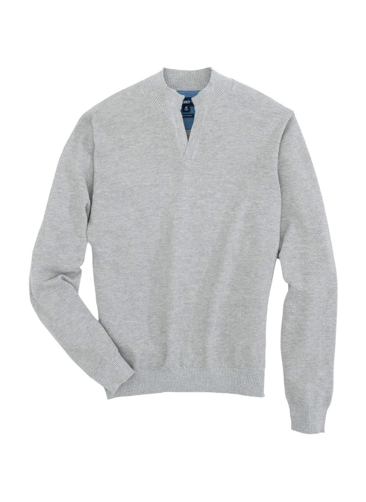 Johnnie-O Men's Light Gray Belmore Sweater