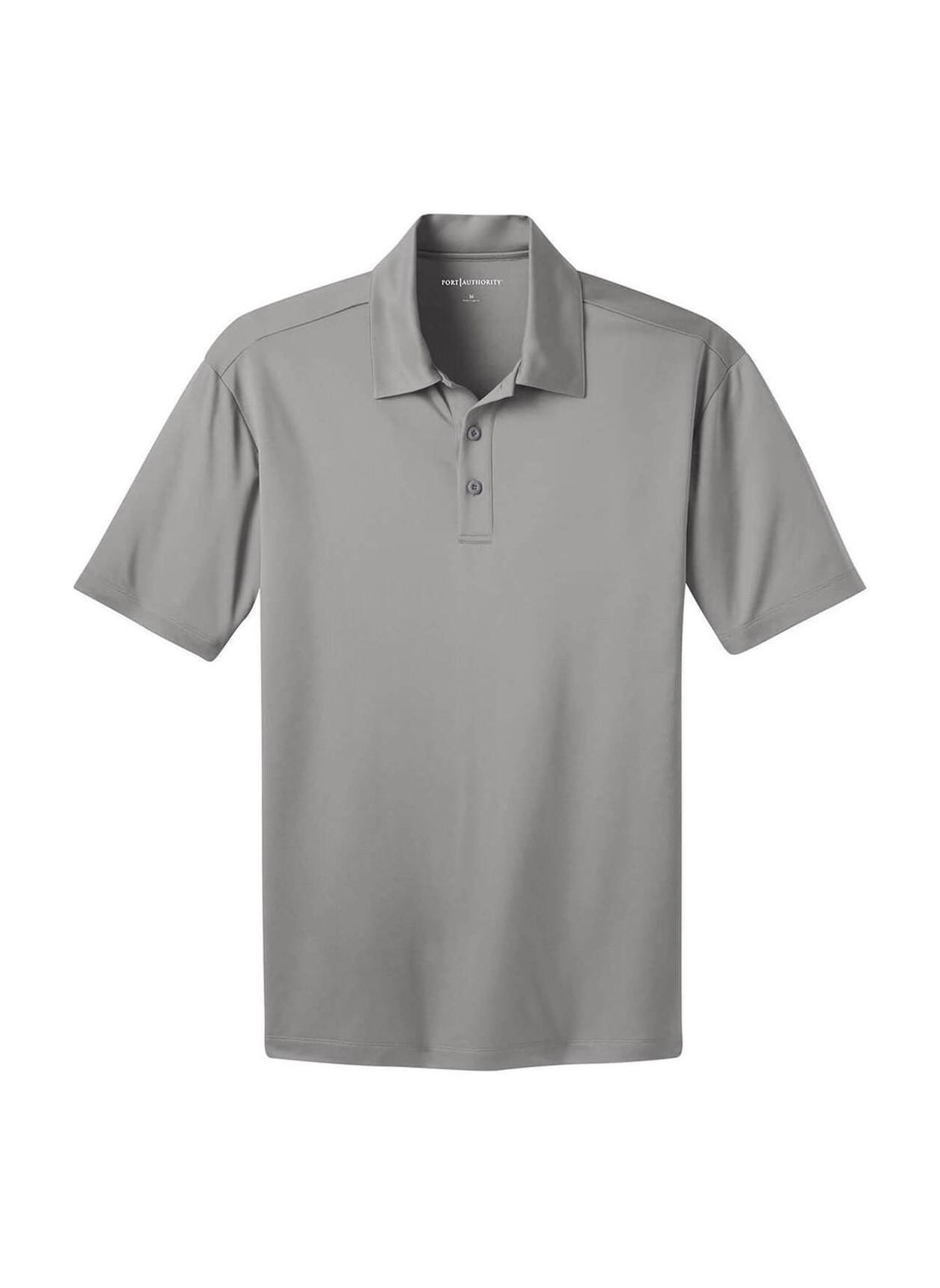 Port Authority Men's Gusty Grey Silk Touch Performance Polo