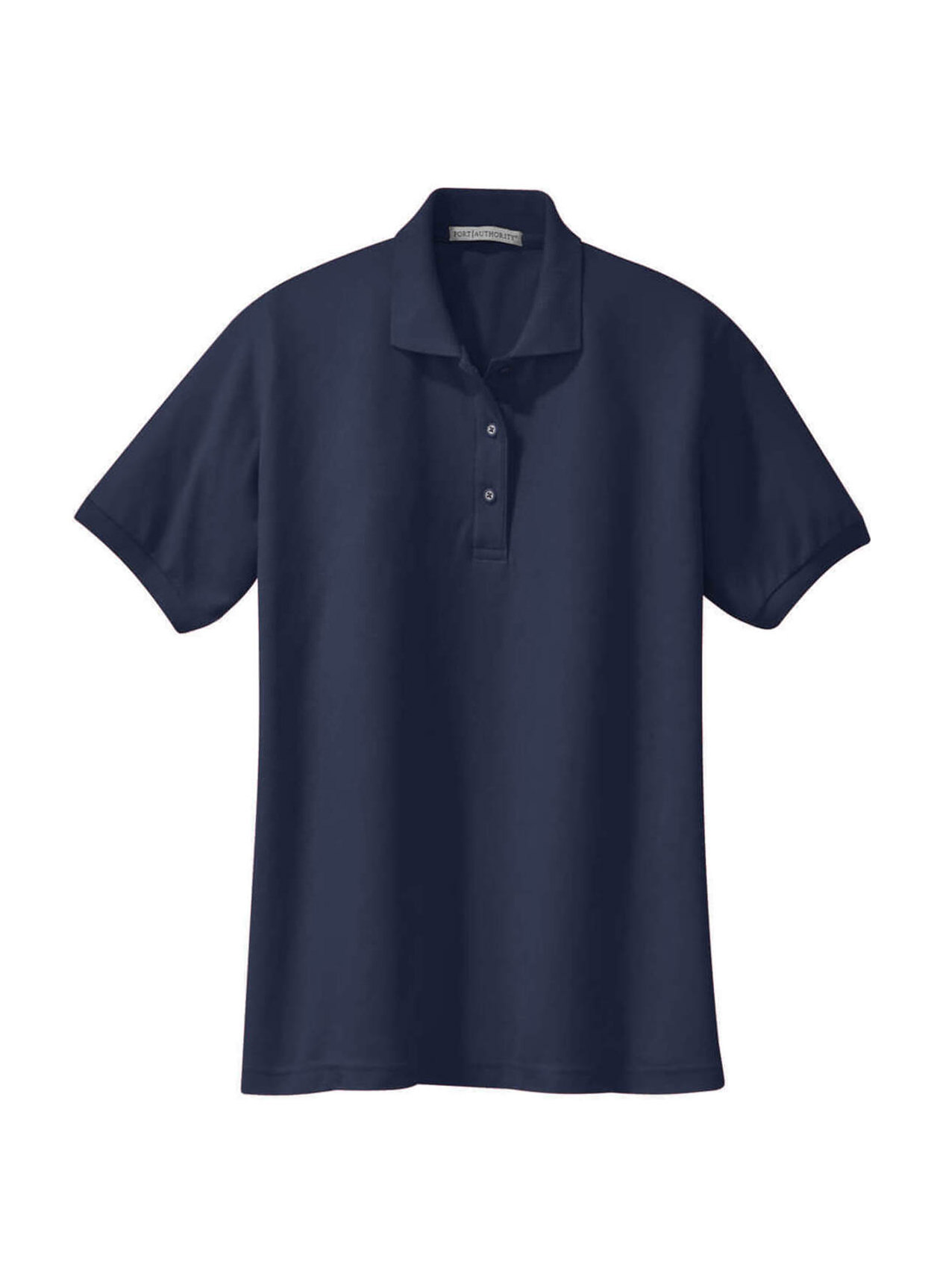 Port Authority Women's Navy Silk Touch Polo