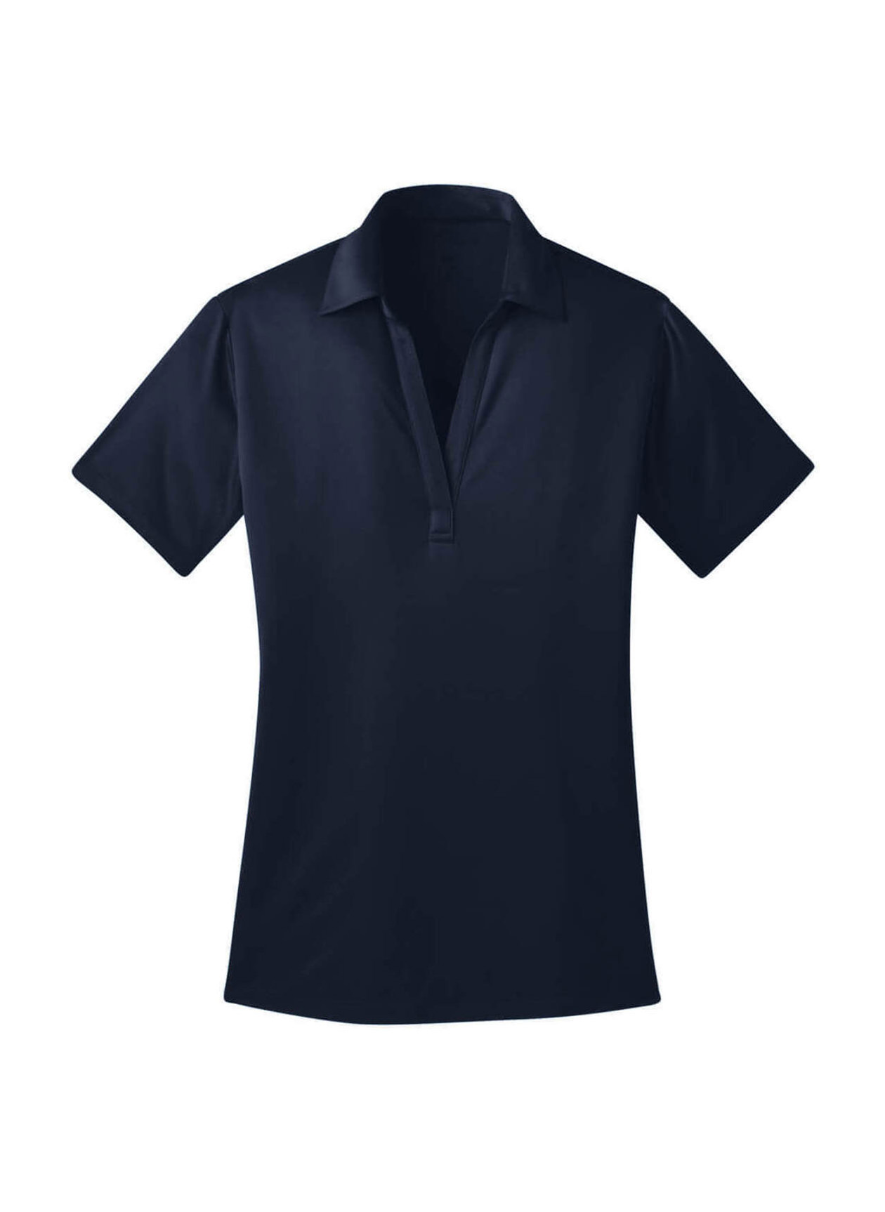 Port Authority Women's Navy Silk Touch Performance Polo
