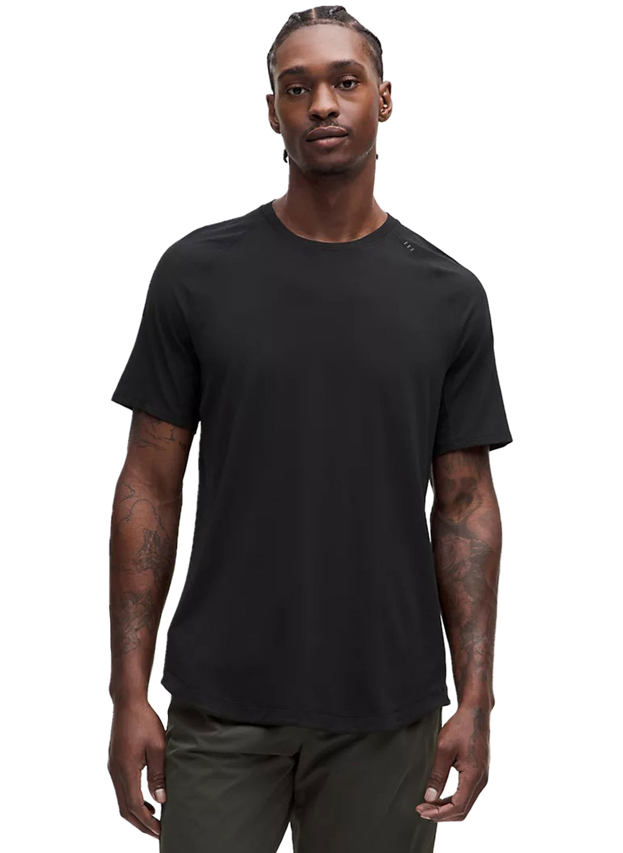 lululemon Men's Black License to Train Short Sleeve T-Shirt