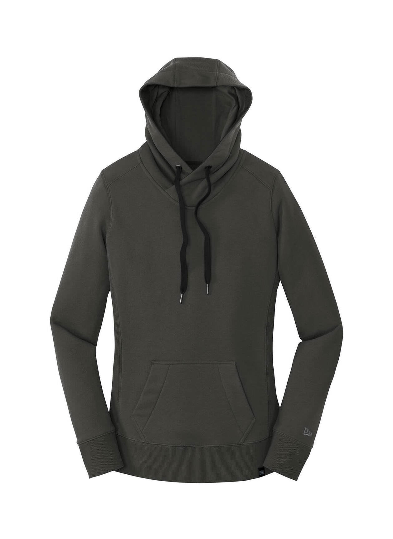 New Era Women's Graphite French Terry Pullover Hoodie