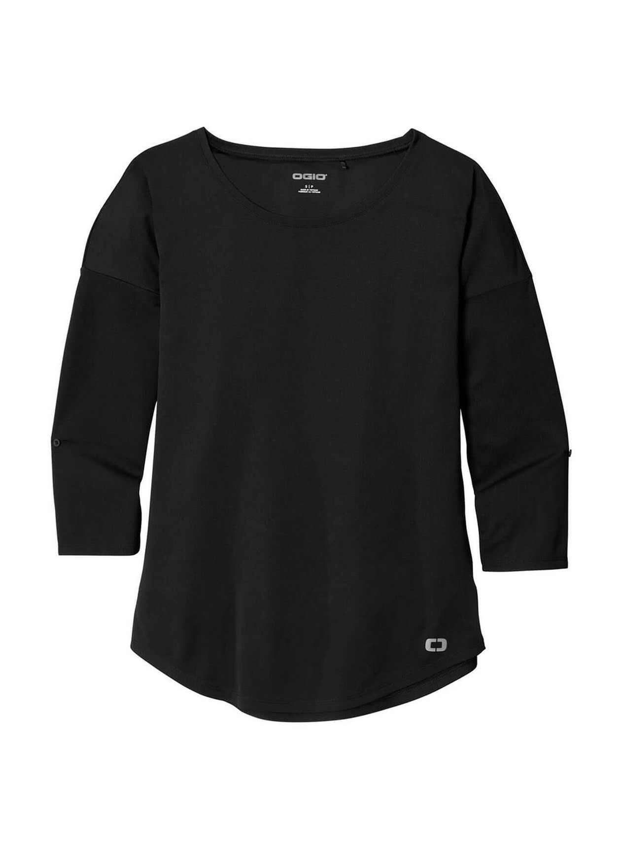 OGIO Women's Blacktop Gravitate Scoop 3/4-Sleeve T-Shirt