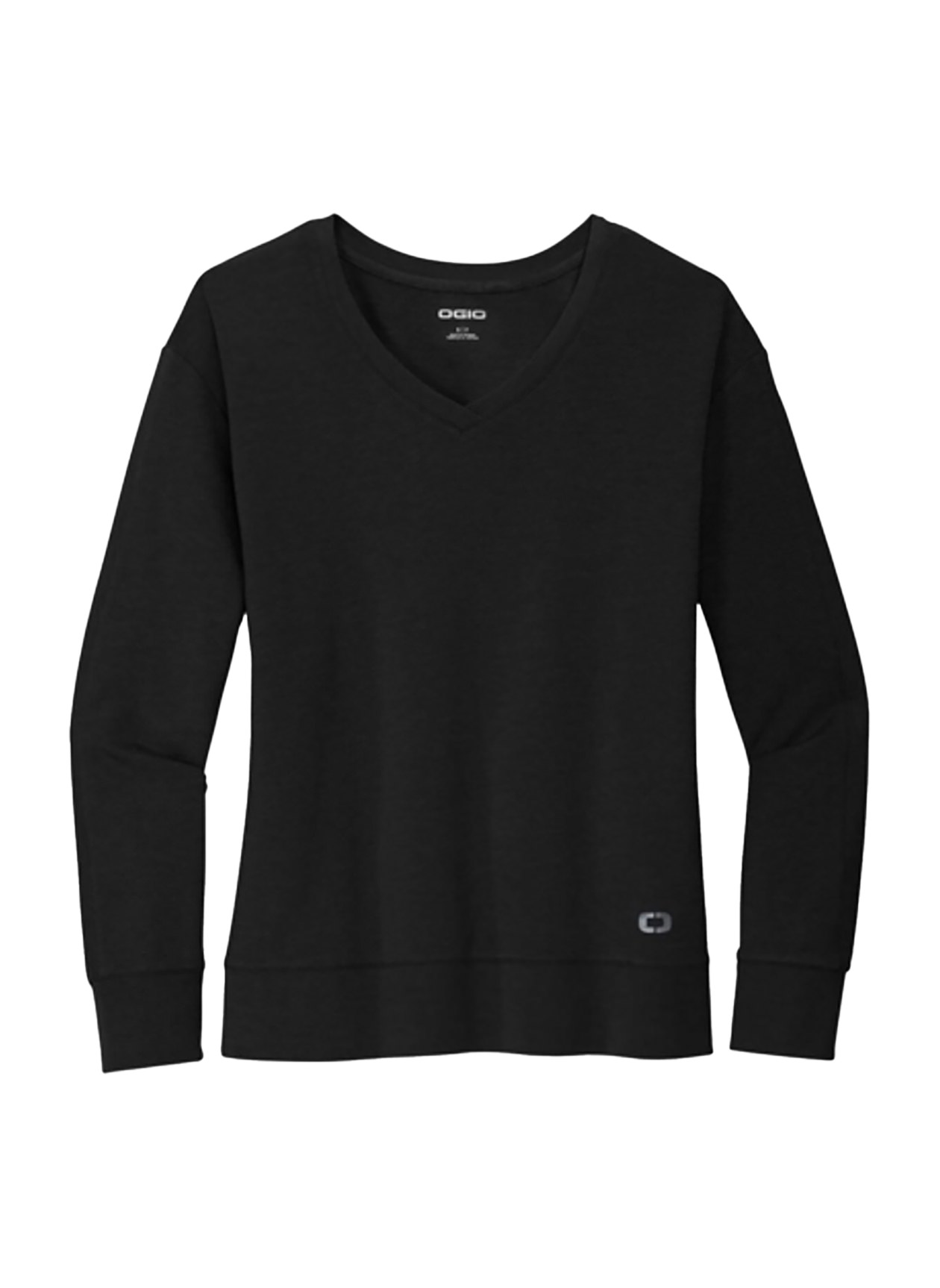 OGIO Women's Blacktop Luuma Flex V-Neck Sweatshirt