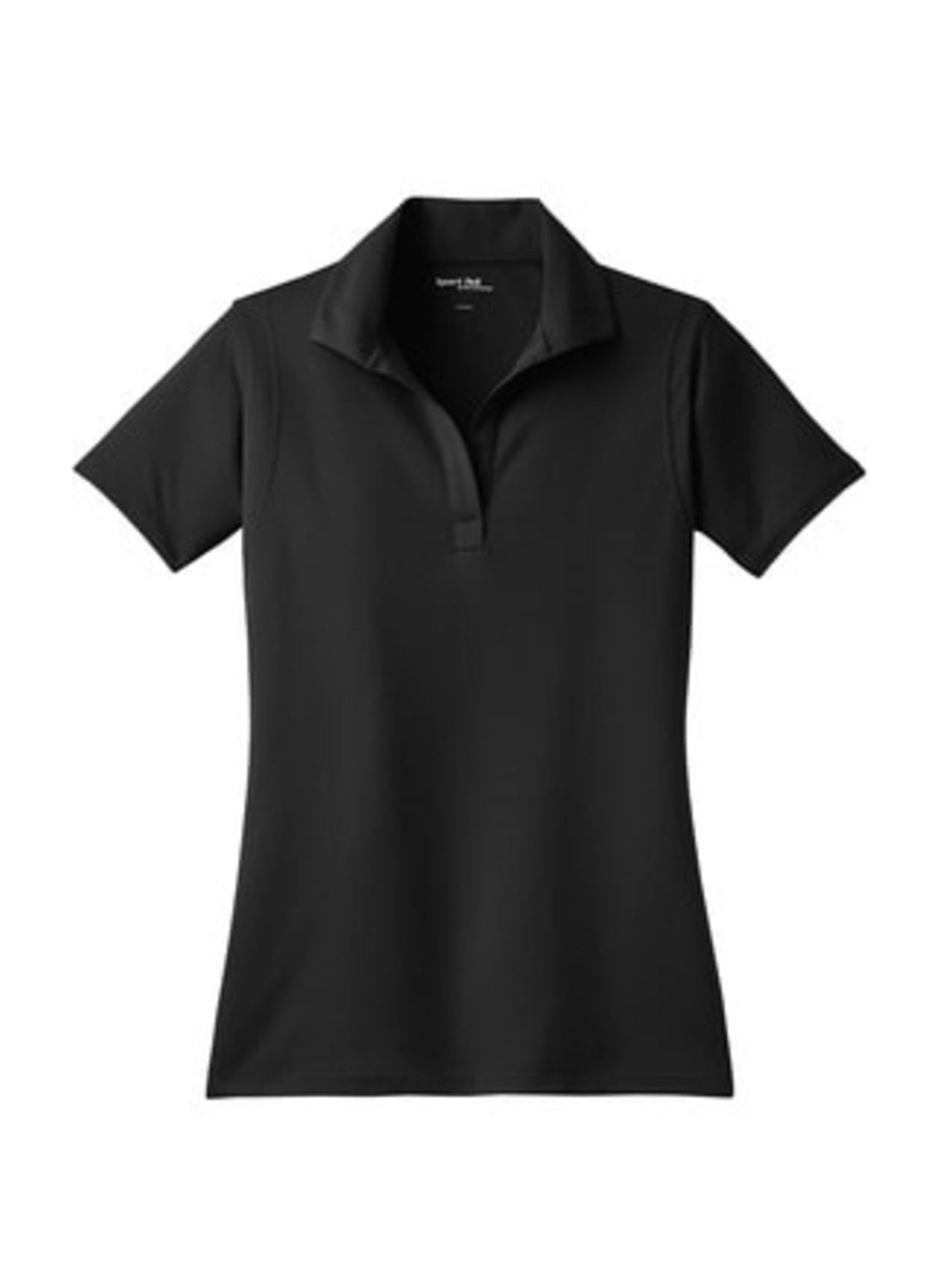 Custom Polo Shirts  Embroidered SPORT-TEK Women's Black