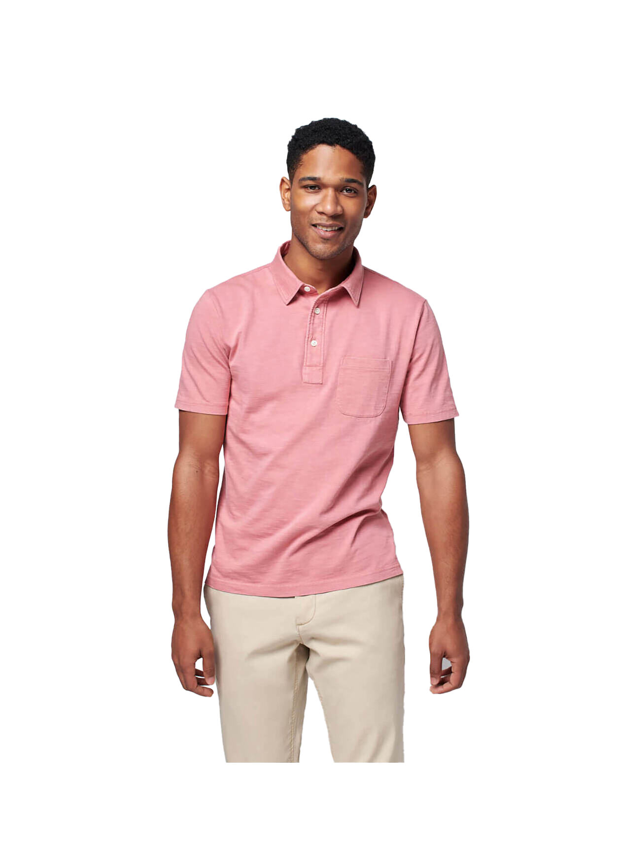 Faherty Men's Faded Flag Sunwashed Polo