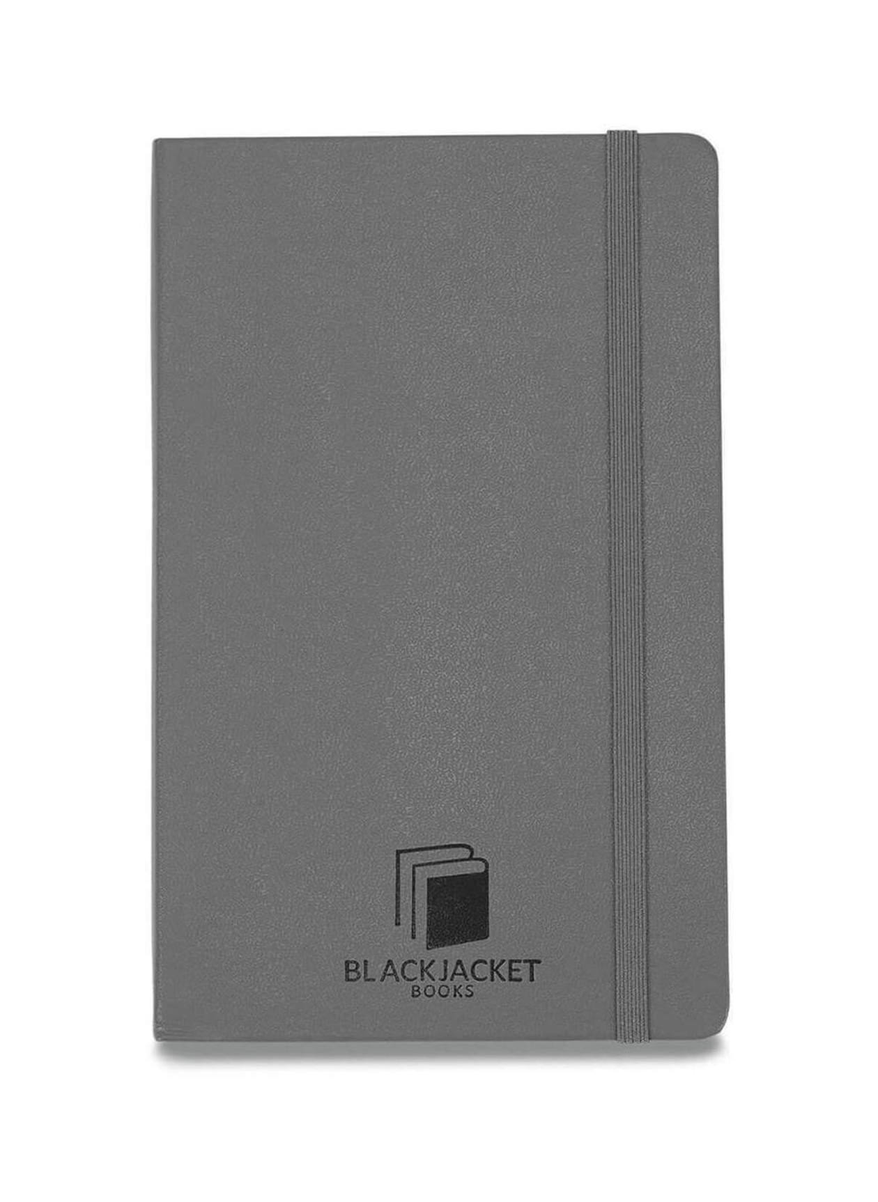 thumbnail image 2 of Classic A5 Black & Red Notebook – Glossy Hardcover, 100 Feint Ruled Pages, Cumberland 2 of 5