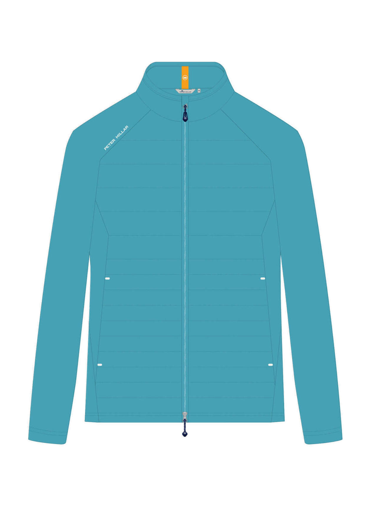 Peter Millar Men's Reef Blue Hyperlight Merge Hybrid Jacket