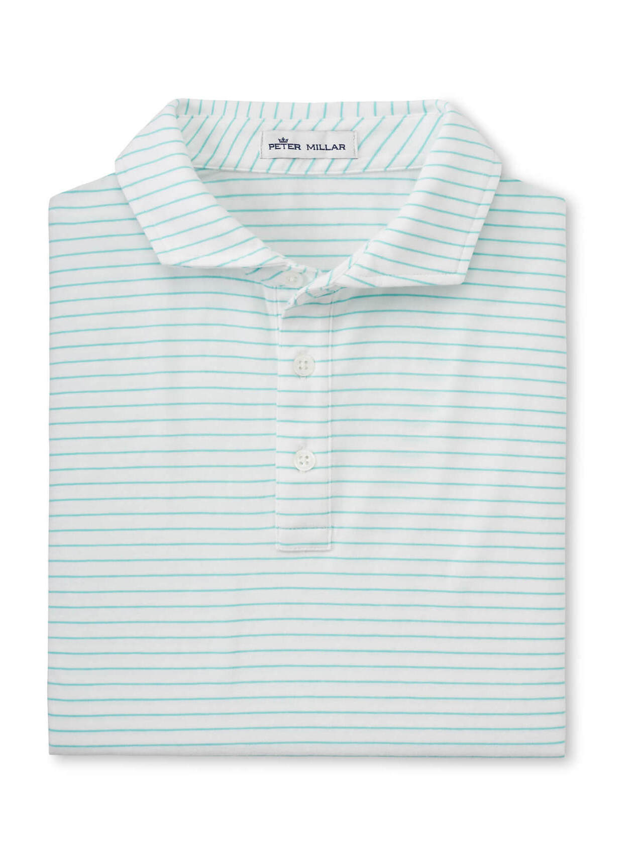 Peter Millar Men's Crest Shallows Stripe Polo Peter Millar