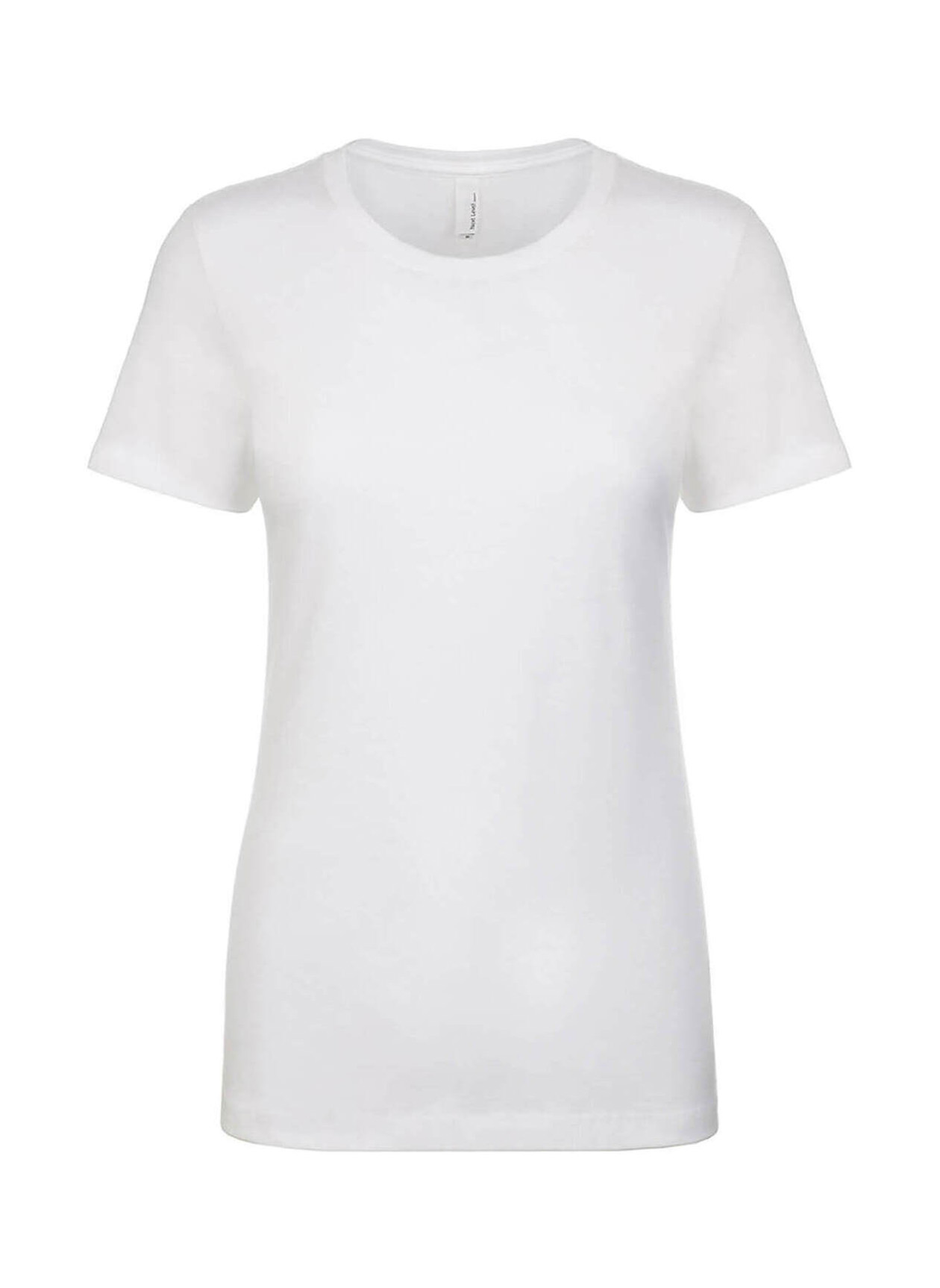Next Level Women's White Boyfriend T-Shirt