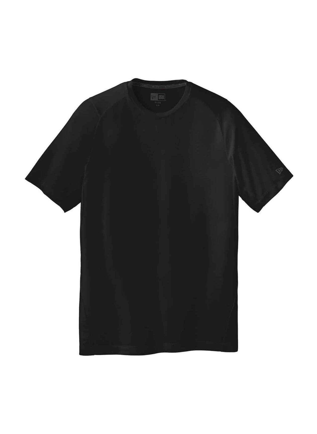 Custom T-shirts | Screen Printed New Era Men's Black Series Performance ...