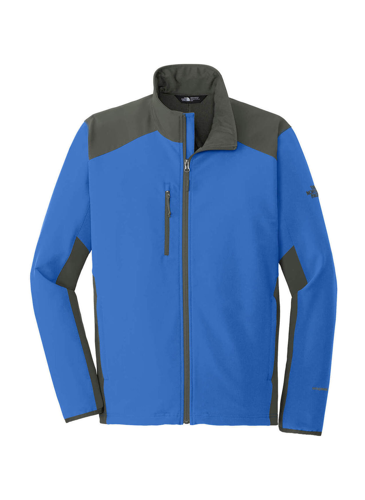 The North Face Men's Monster Blue / Asphalt Grey Tech Stretch Soft Shell  Jacket