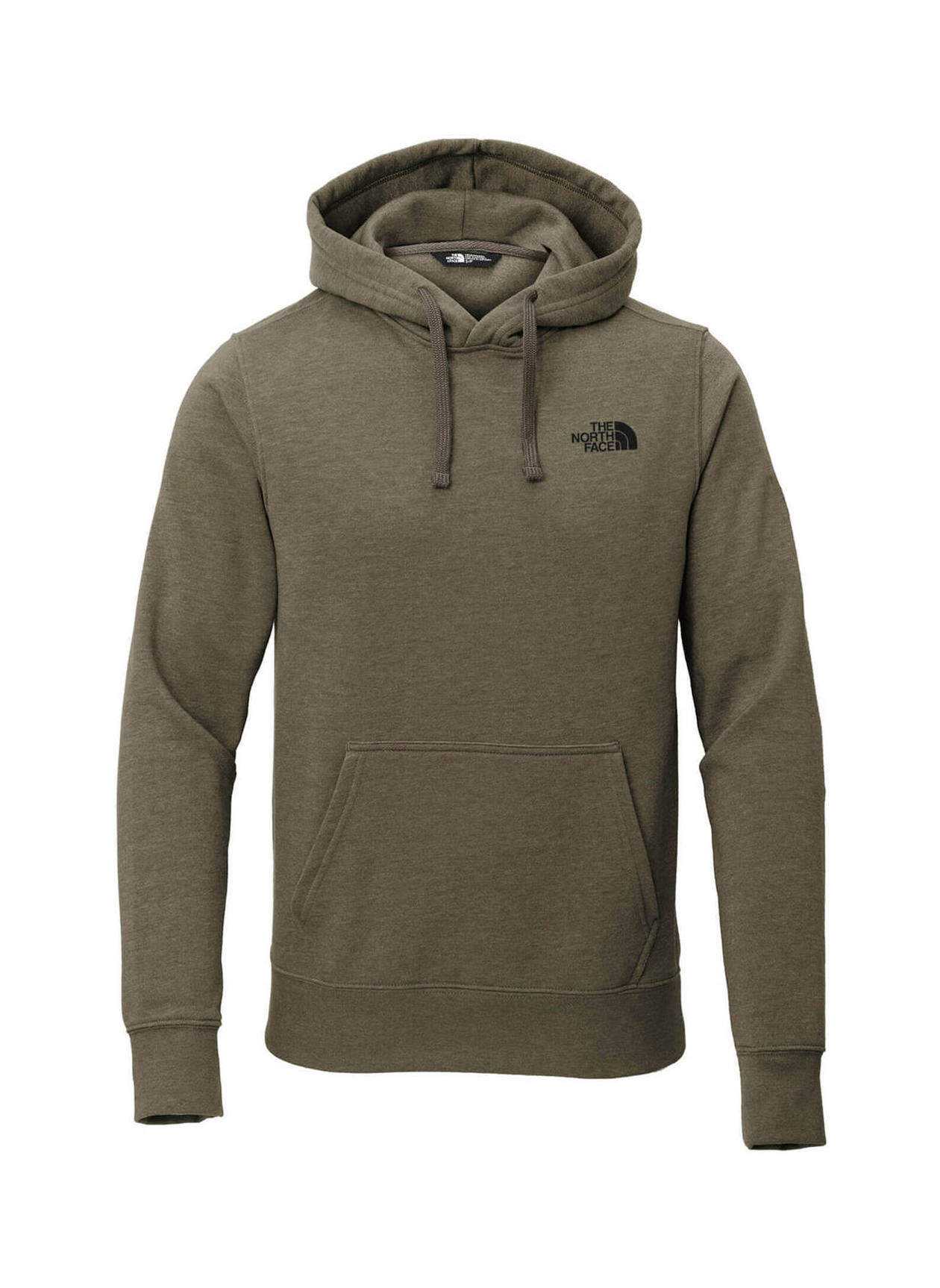 Green the store north face hoodie