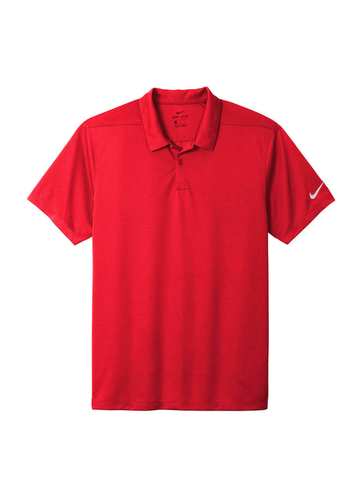 Men's University Red Nike Dry Essential Solid Polo