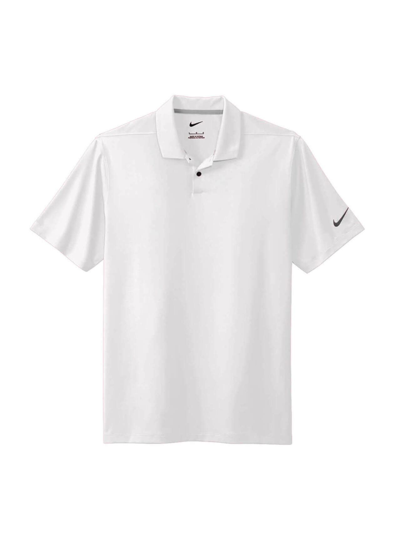 Custom Nike Men's White Dri-FIT Vapor Polo | Embroidered Polo Shirts