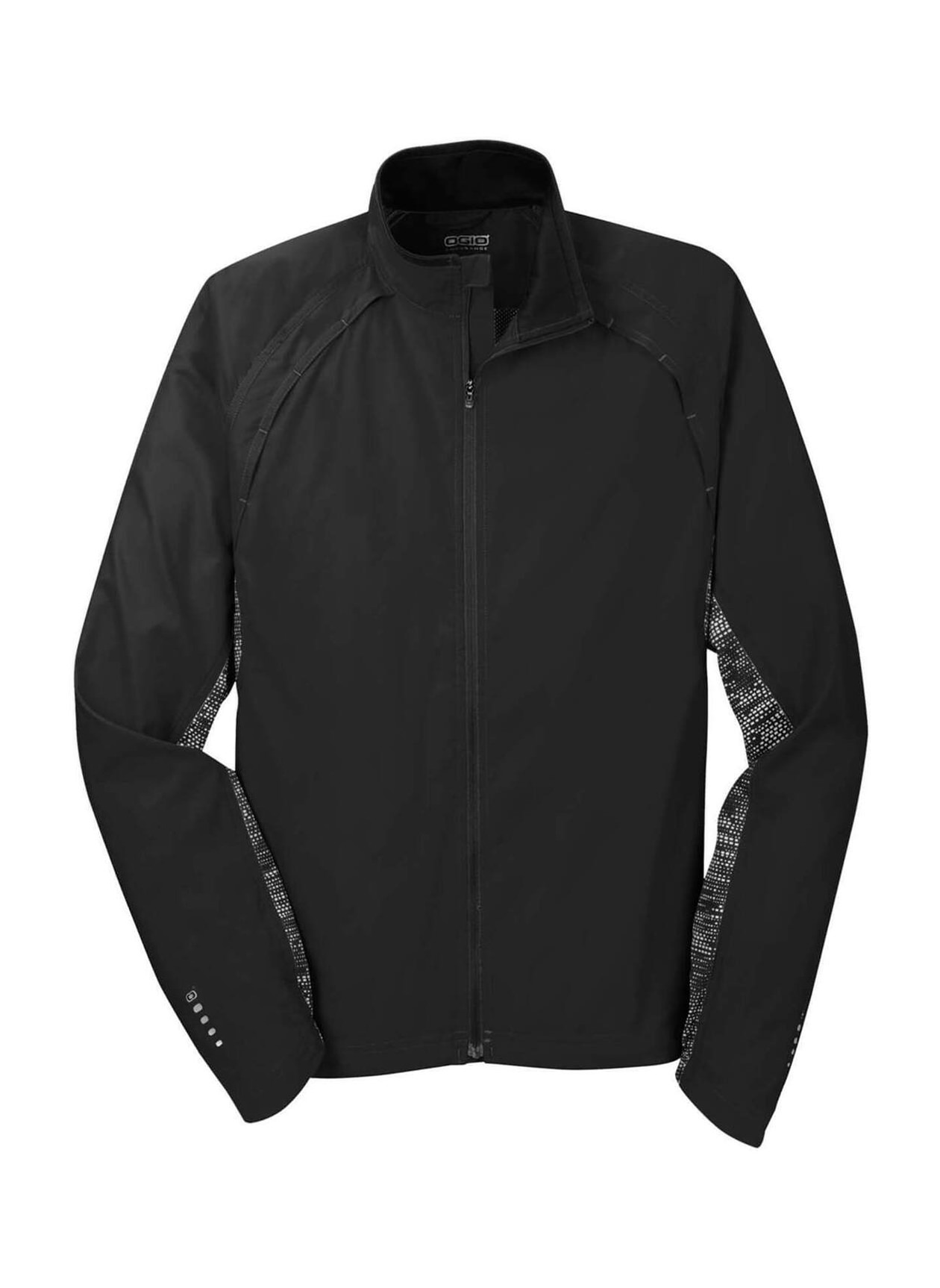 Corporate OGIO Men's Blacktop-Black-Reflective ENDURANCE Trainer Jacket |  Custom Jackets