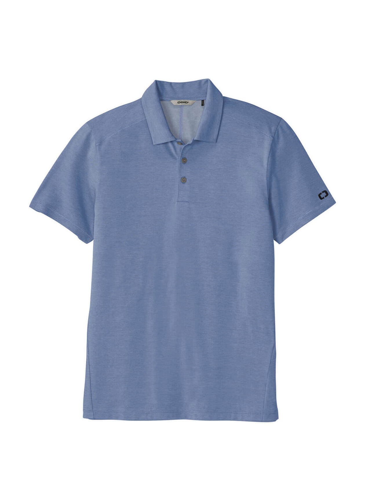 OGIO Men's Force Blue Heather Code Stretch Polo