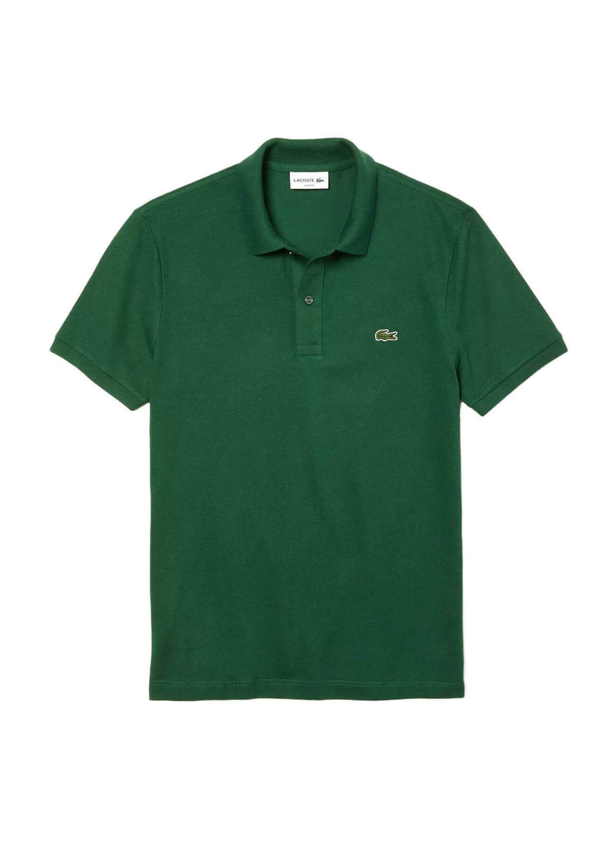 Lacoste Men's Appalachan Green Petit Pique Slim Fit Polo
