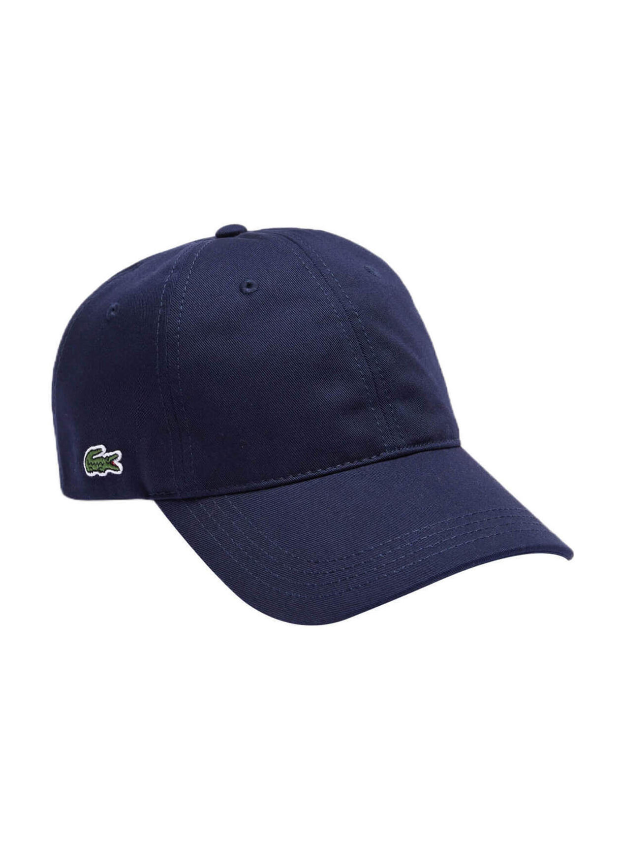 Lacoste Navy Men's Contrast Strap Cotton Hat
