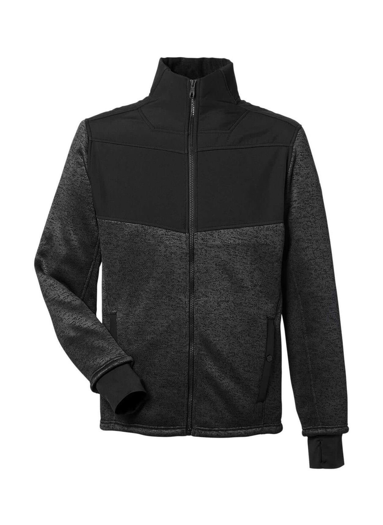 Spyder Men's Black Powder / Black Passage Sweater Jacket