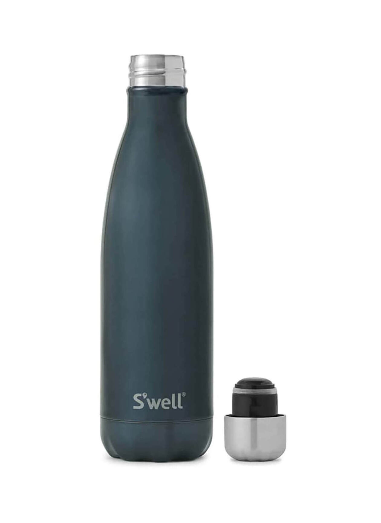 S'well Bottle, Blue Suede 17 oz Stainless Steel Water Bottle