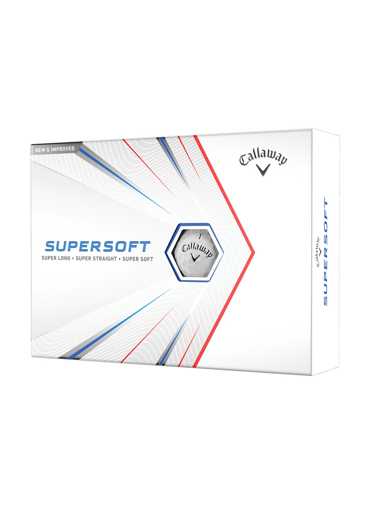 Callaway White   Golf Supersoft Golf Balls- White
