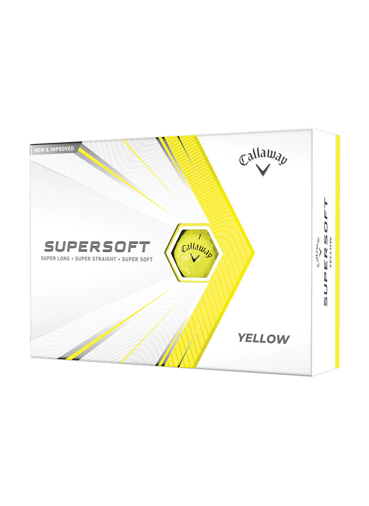 Callaway  Supersoft Golf Balls - Yellow
