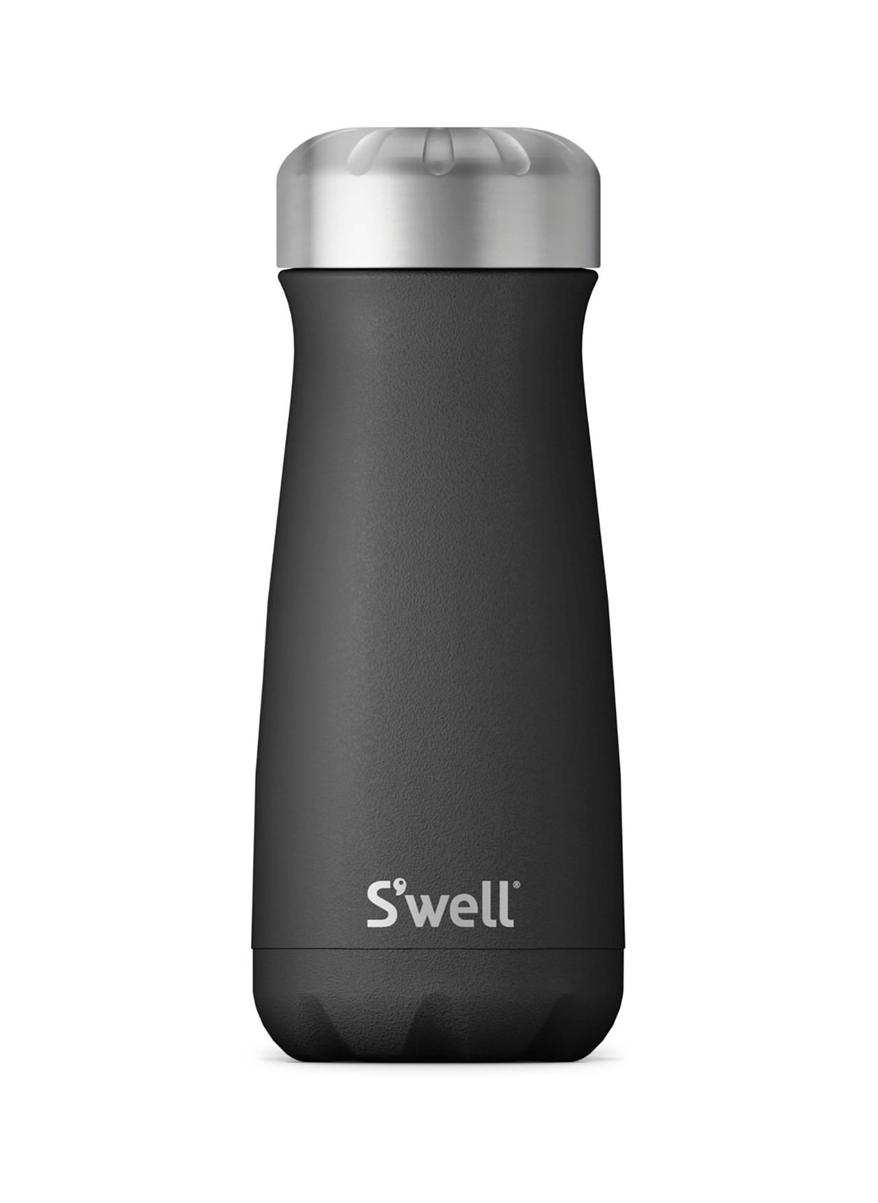 Black & White Insulated Water Bottle 16oz