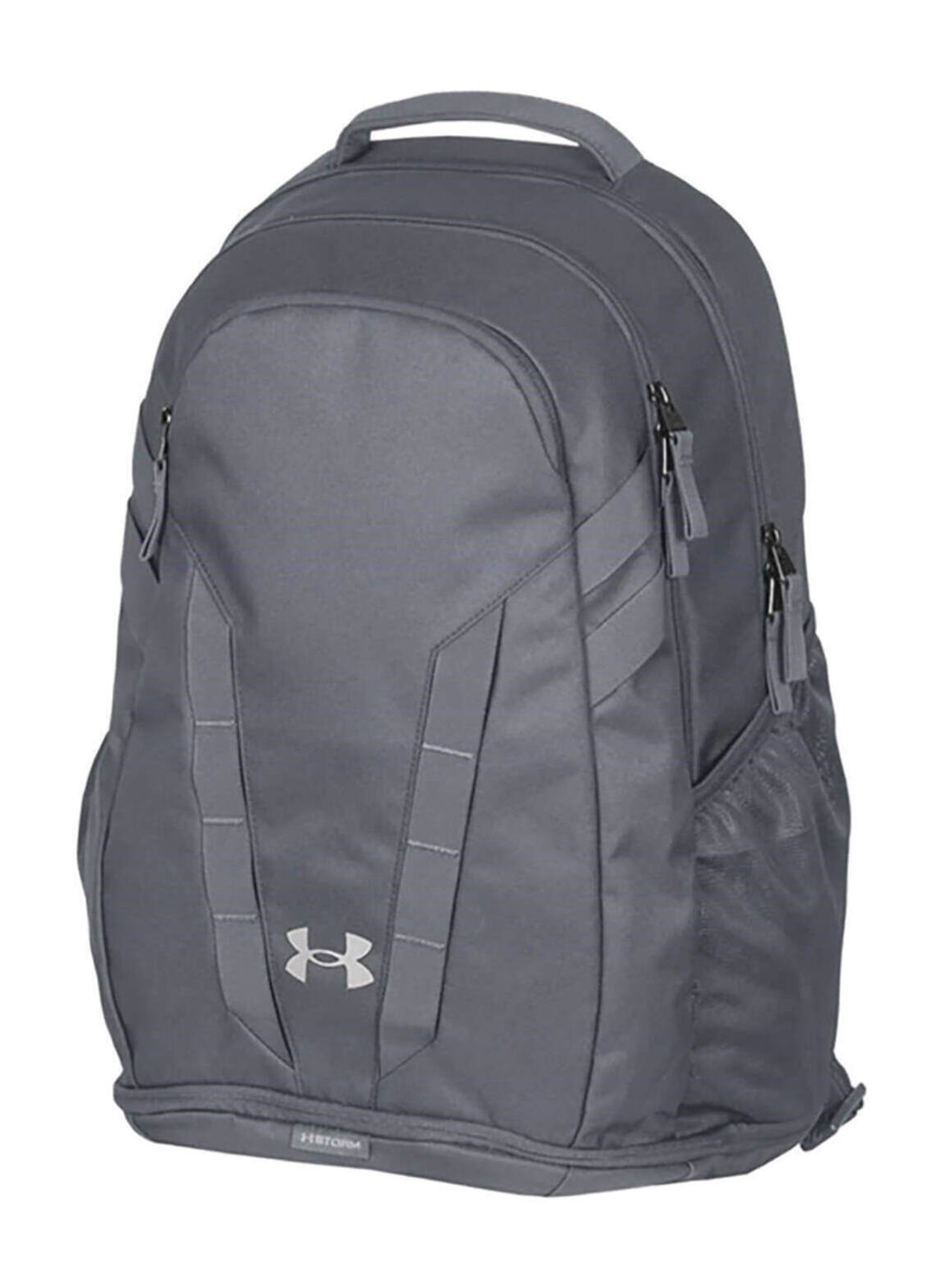 Under Armour Storm Backpack - Gray Black White Lots of pockets, great  quality