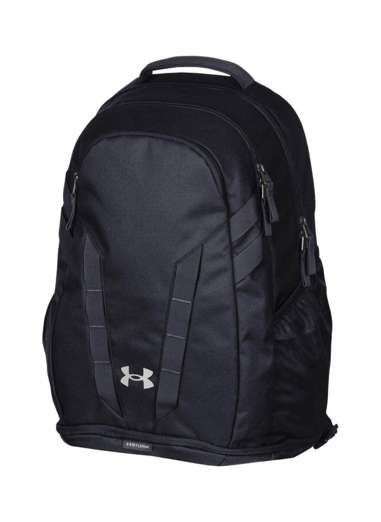 Under Armour Black Hustle 5.0 Backpack | Company Bags