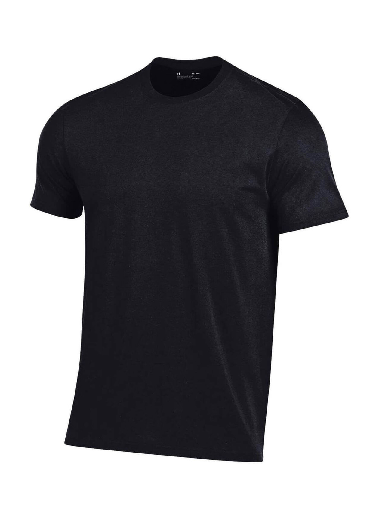 Custom T-shirts  Screen Printed Under Armour Men's Black Performance  Cotton T-Shirt