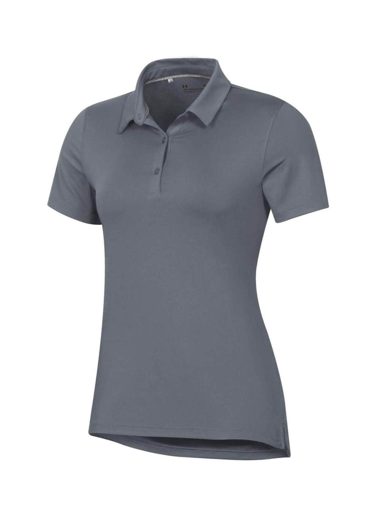 Under Armour Women's Pitch Grey T2 Green Polo