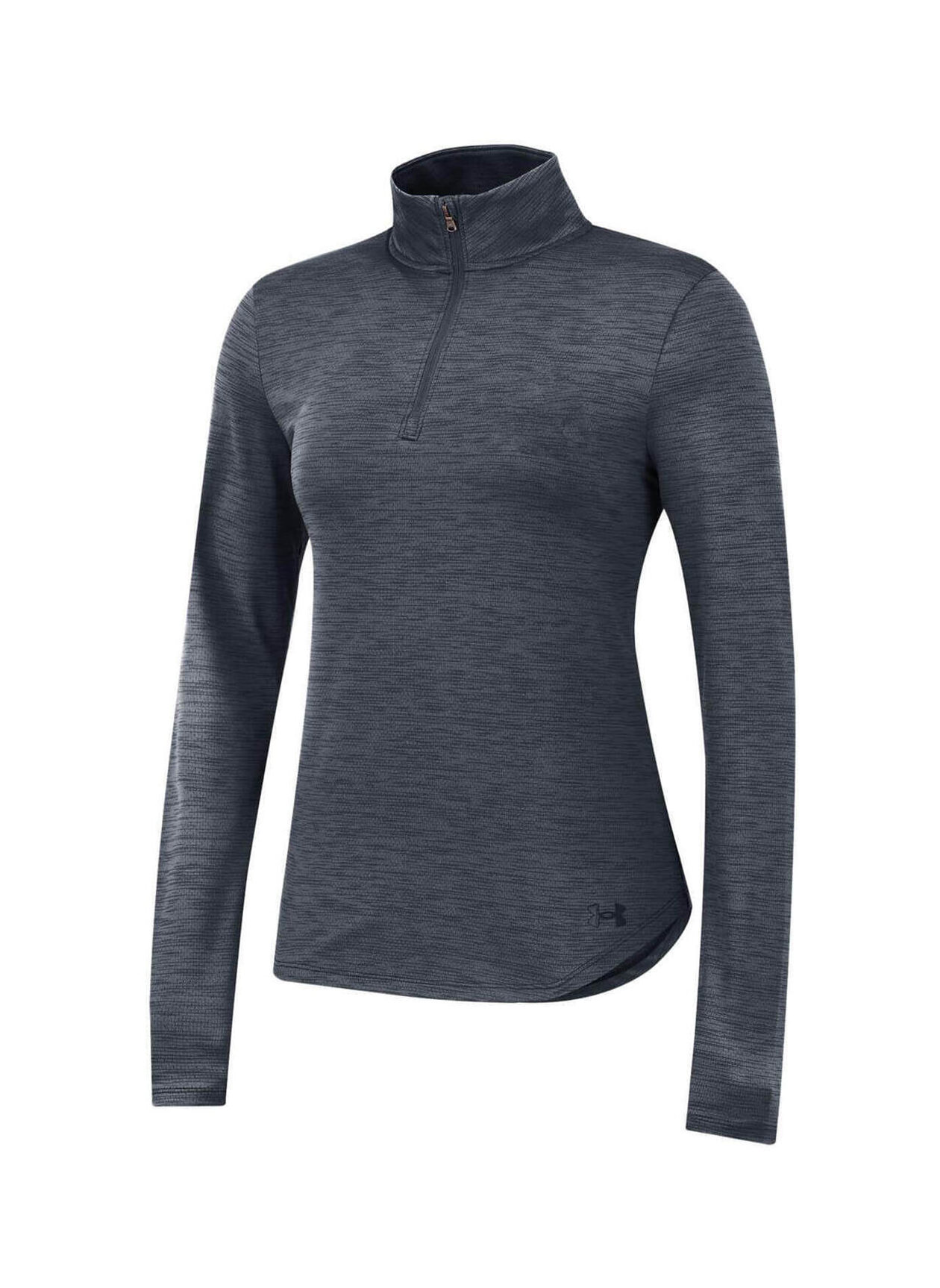 Custom Quarter Zip | Under Armour Women's Black Twist Vent Tech Quarter-Zip