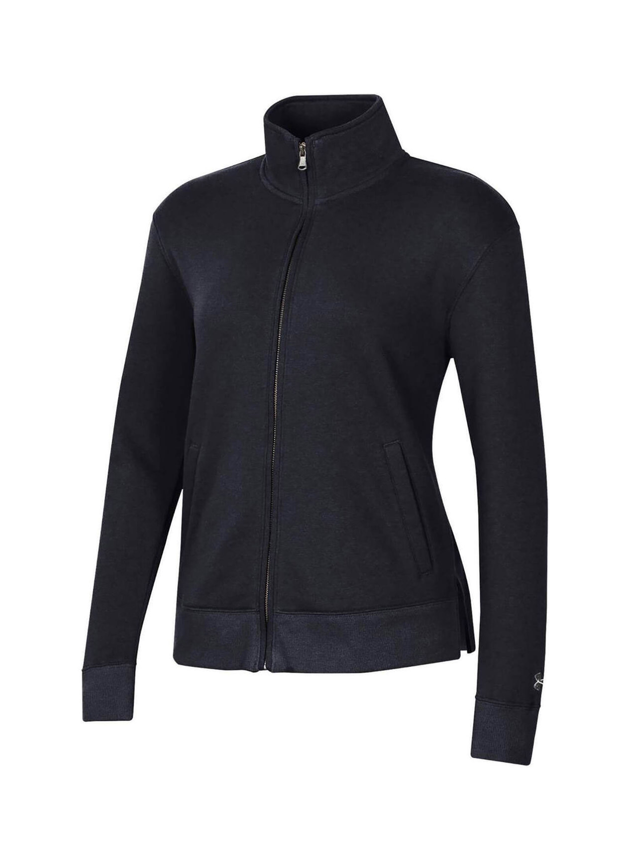 Custom Jackets  Corporate Under Armour Women's Black All Day Fleece Jacket
