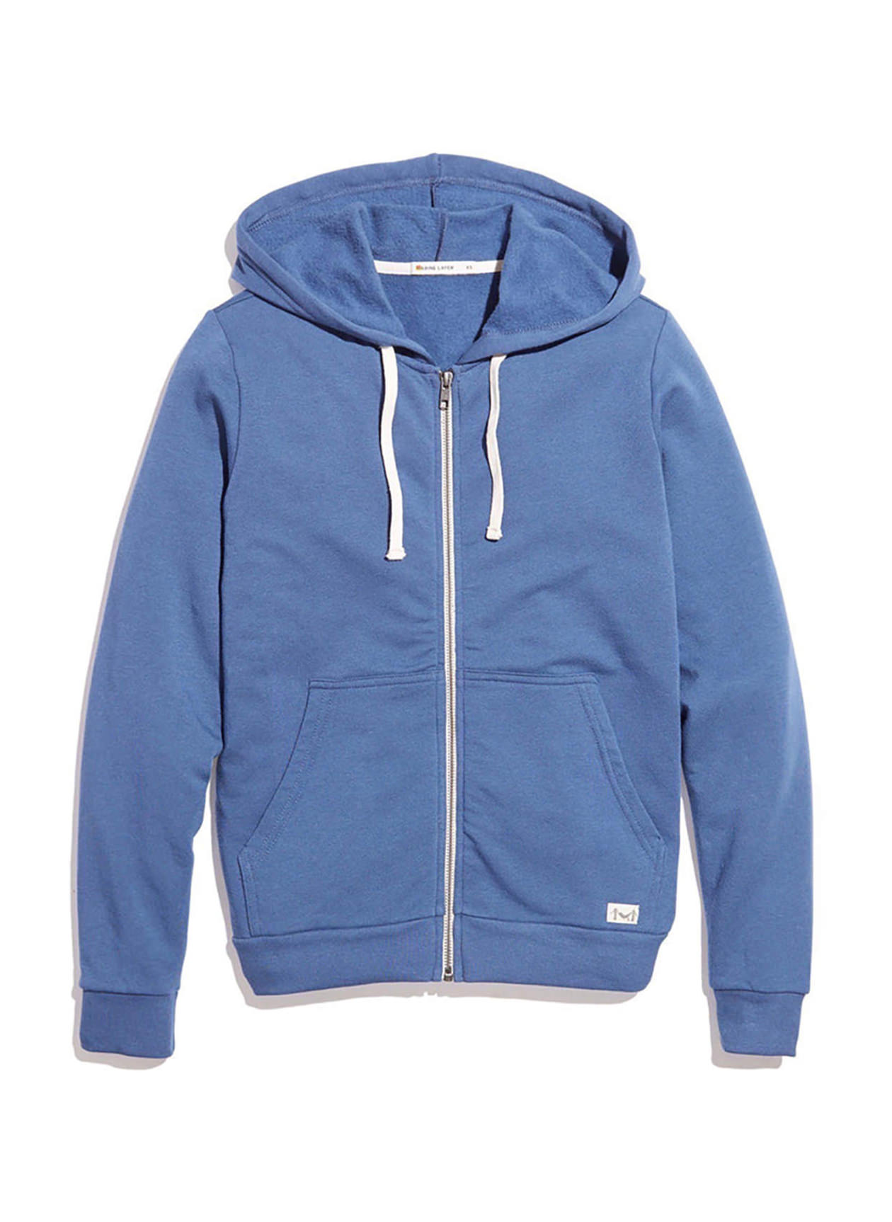 Logo Hoodies | Embroidered Marine Layer Women's Faded Navy Afternoon ...
