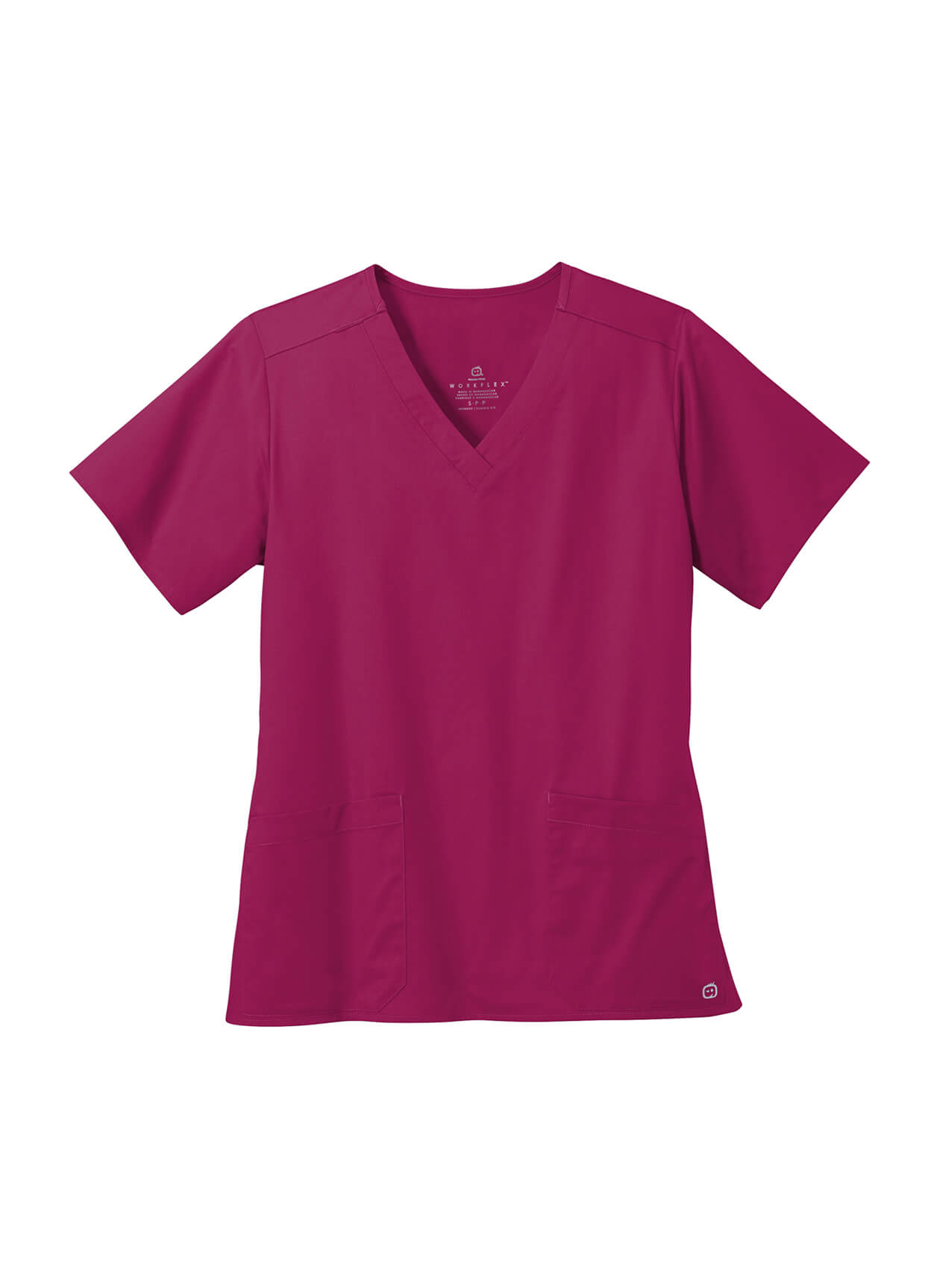Wink Women's Wine WorkFlex V-Neck Top