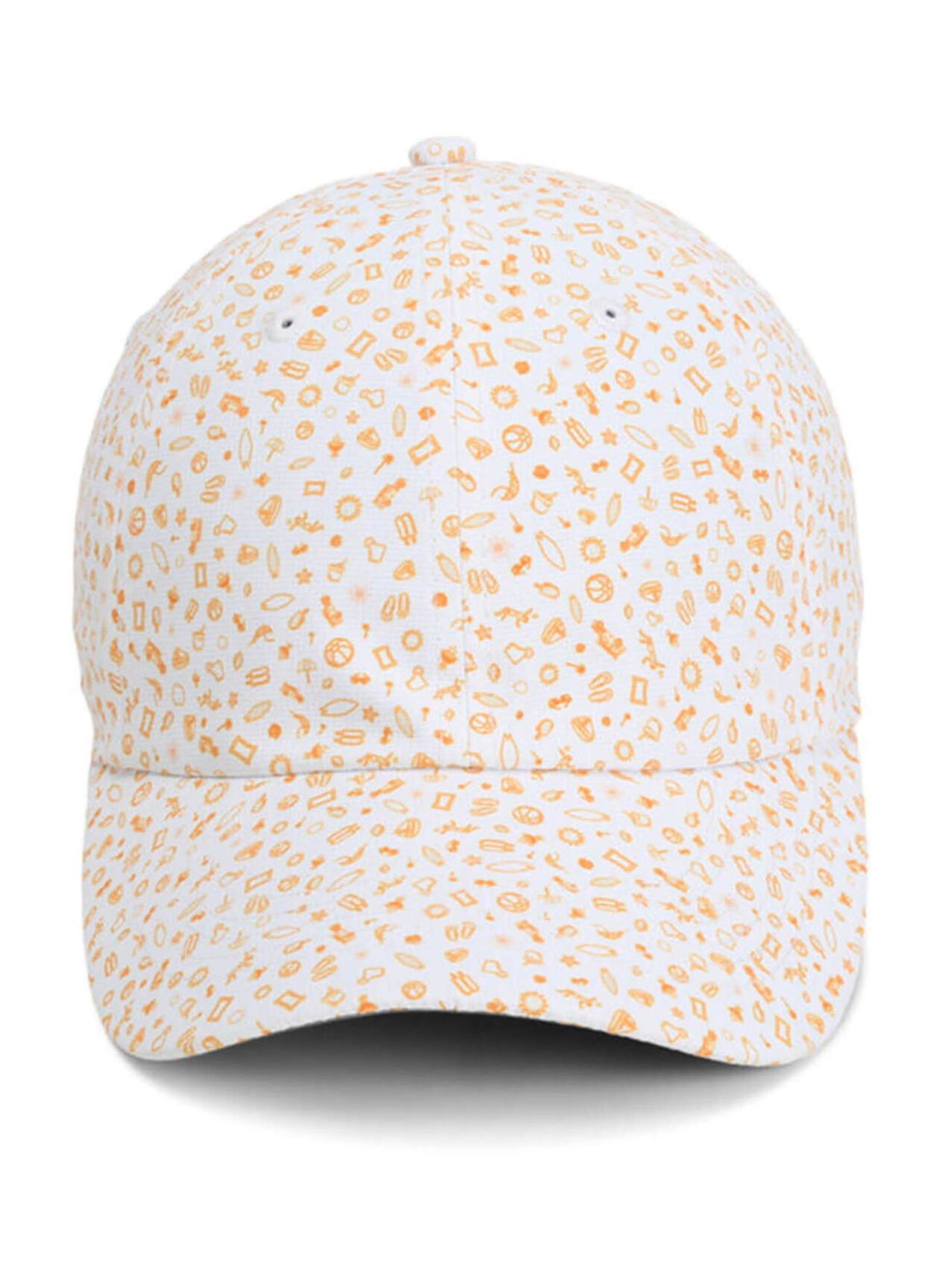 Imperial White / Beach Orange The Alter Ego Pattered Performance Hat
