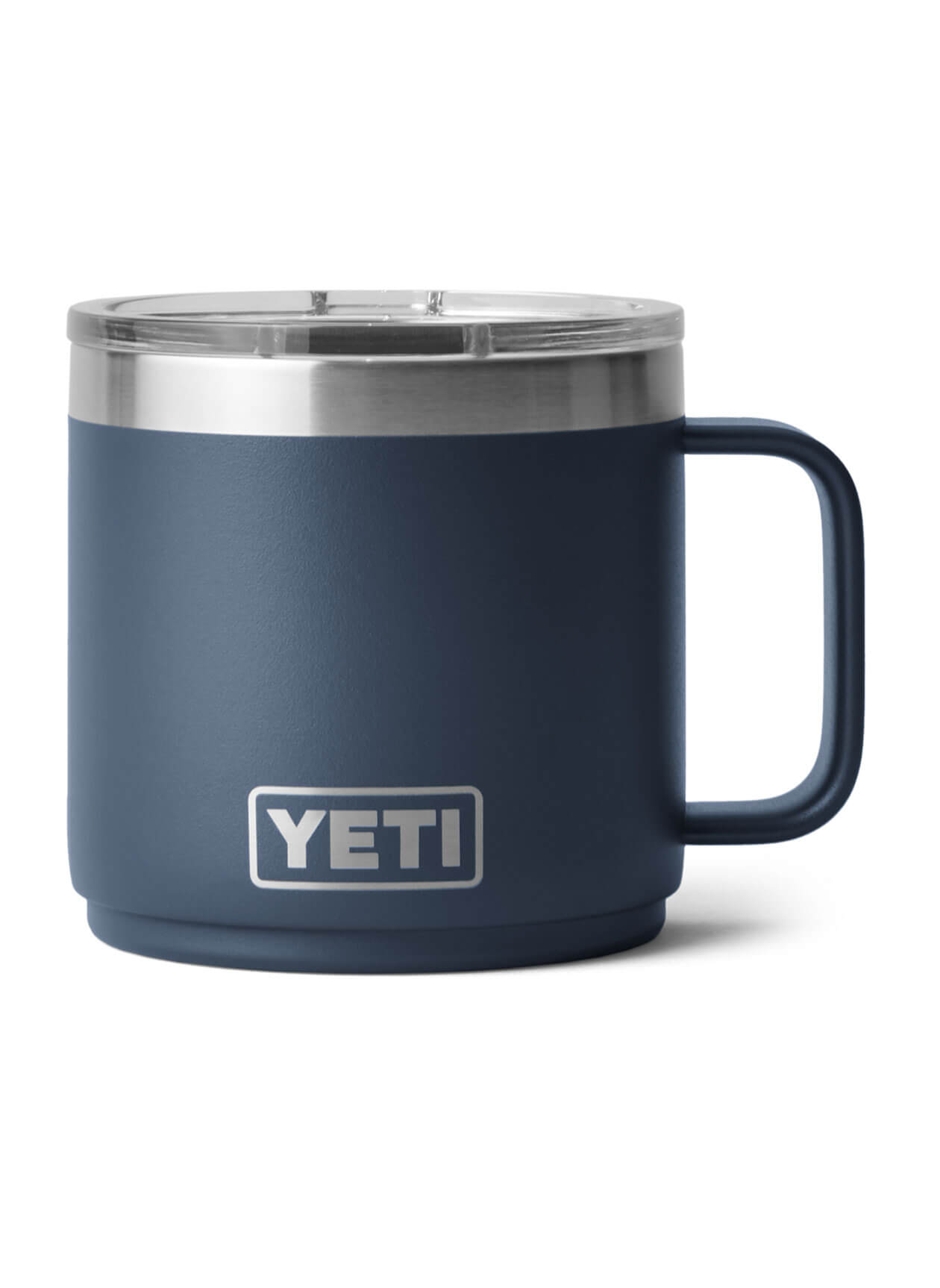 YETI Navy Rambler 14 oz. Mug with DuraSip Lining