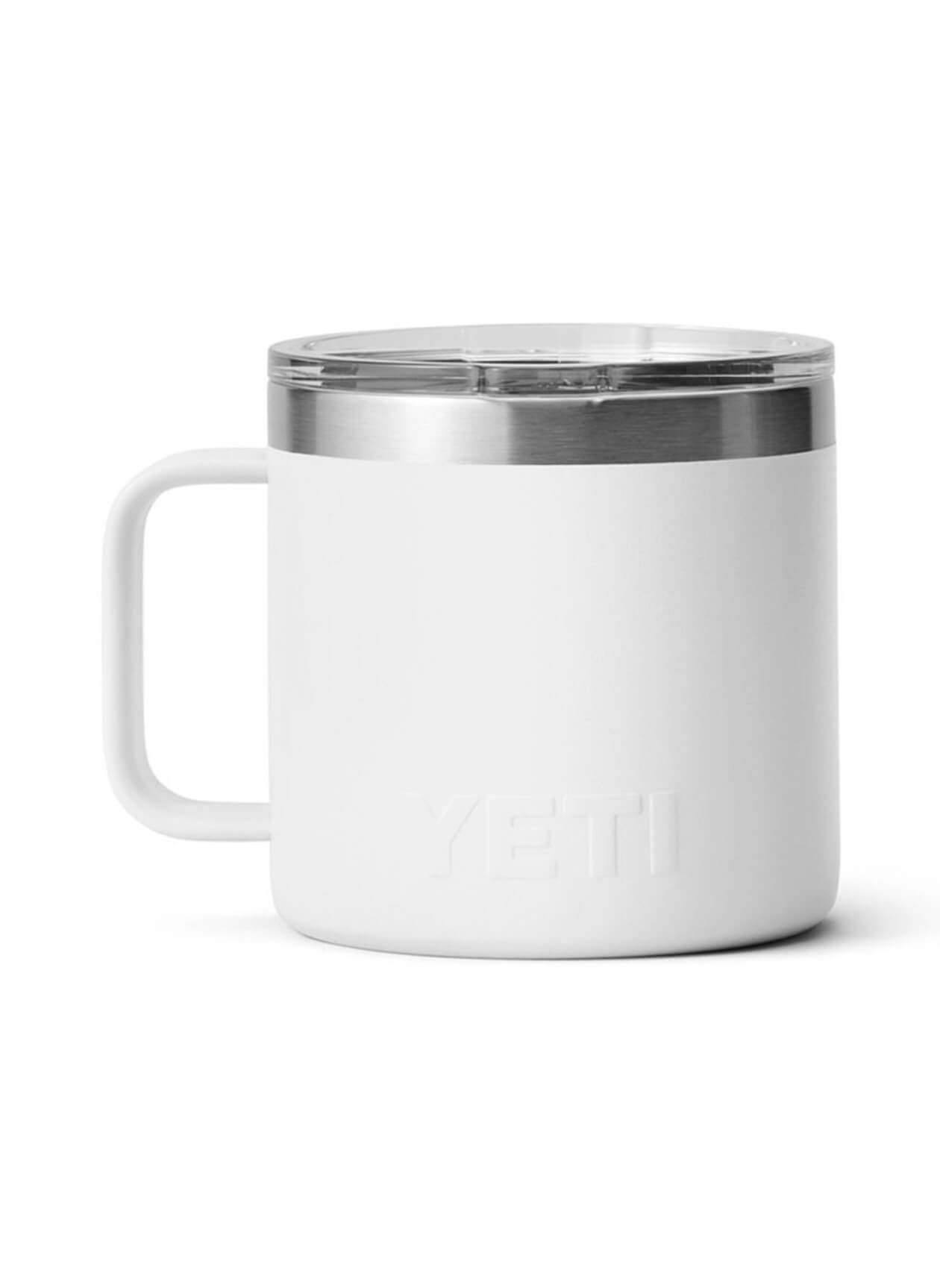 YETI Rambler 14 Oz Mug With Magslider Lid White YRAM14MS