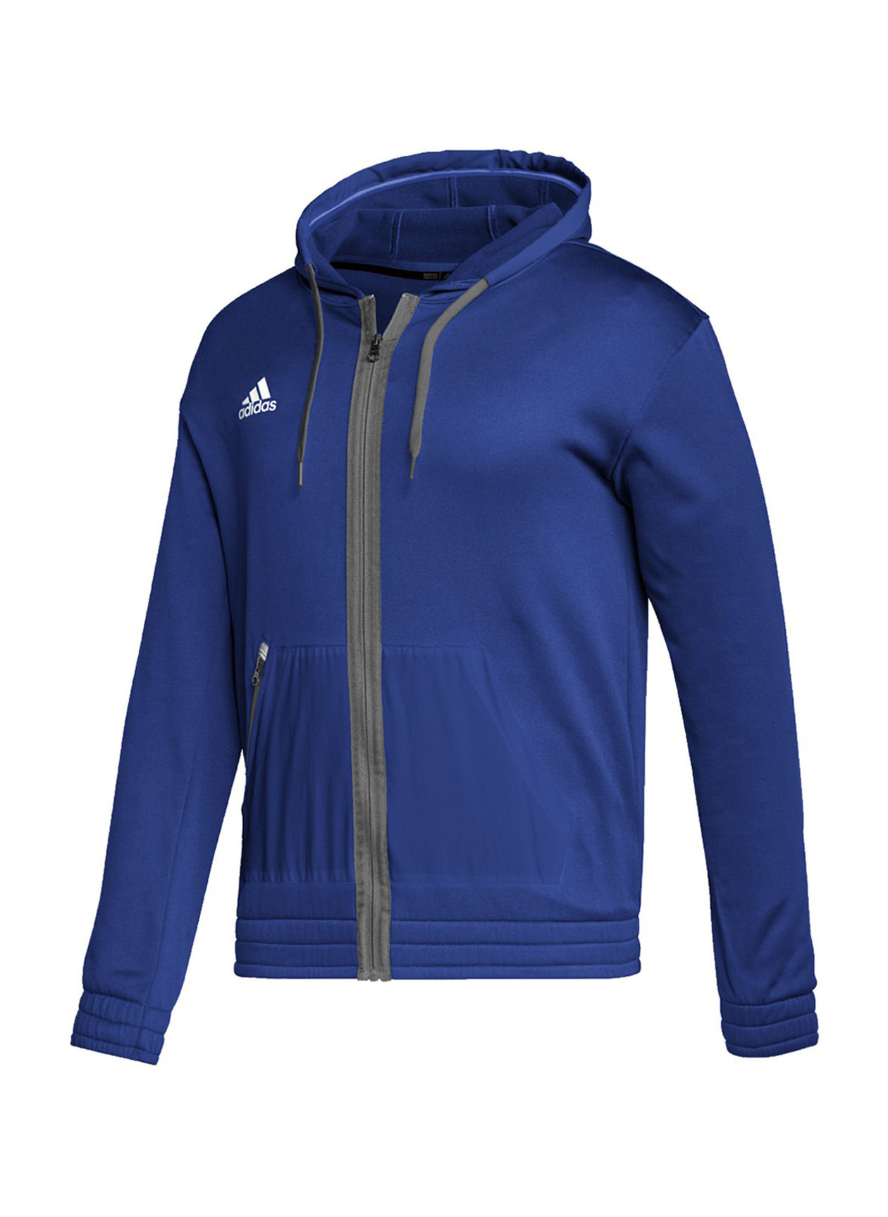 Adidas Team Royal Blue / Medium Grey Issue Full-Zip Hoodie | Adidas