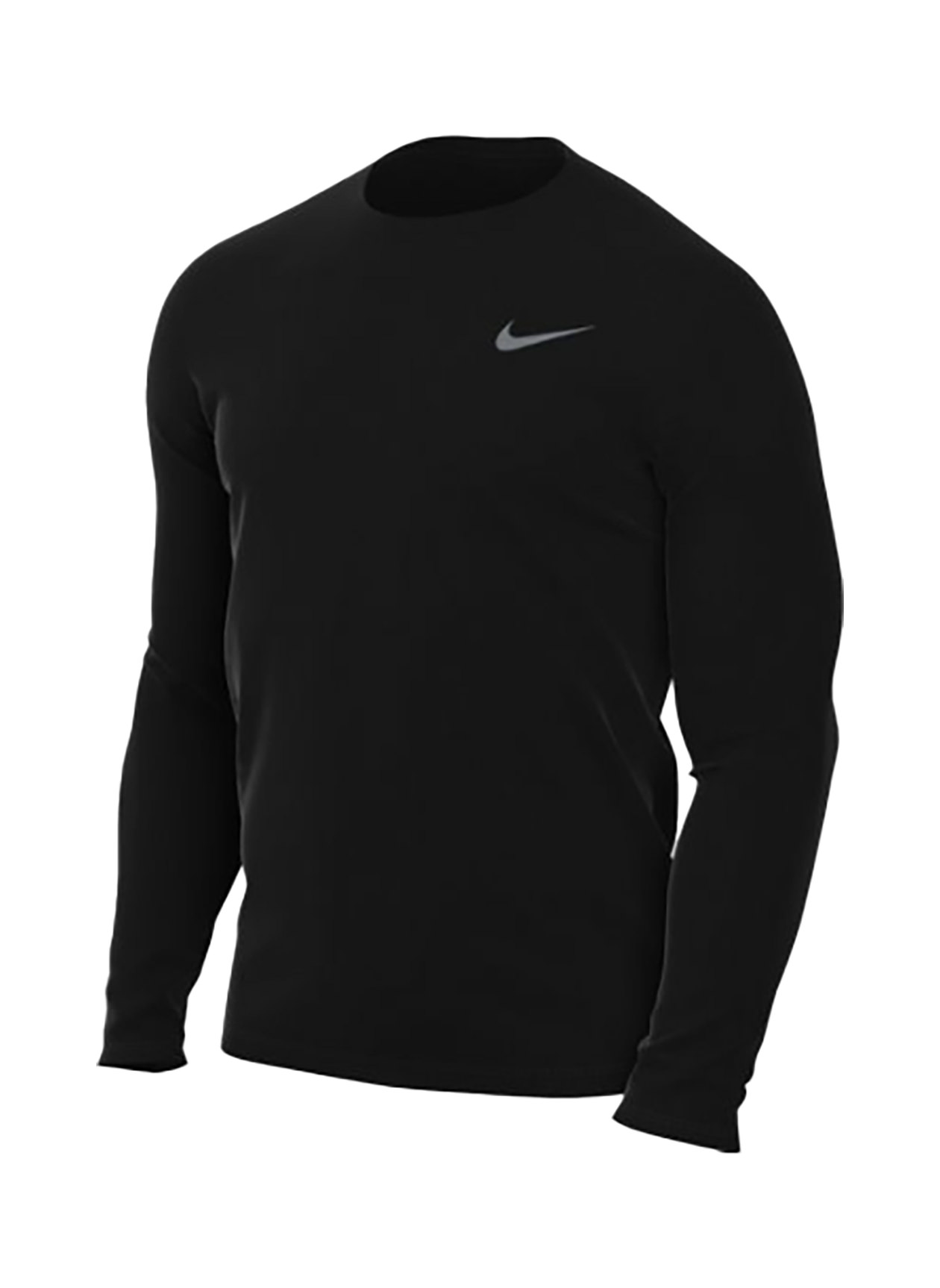 Nike Sportswear graphic long sleeve t-shirt in black
