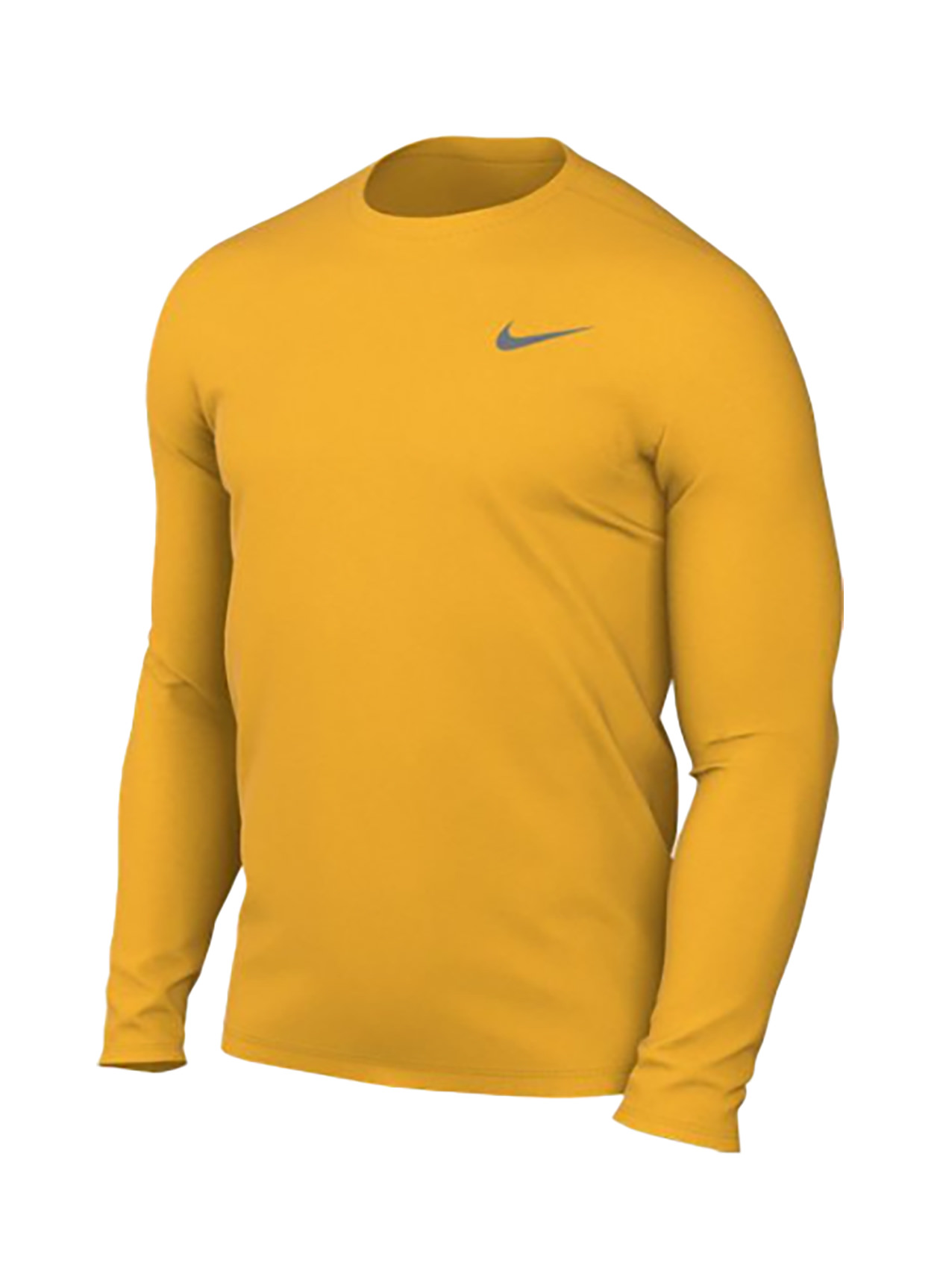 yellow long sleeve shirt nike, Off 72%